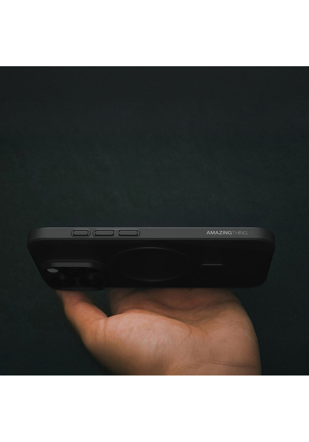 Apple iPhone 16 Pro Max Kılıf Manyetik Şarj Uyumlu Amazingthing Minimal Air Serisi Kapak