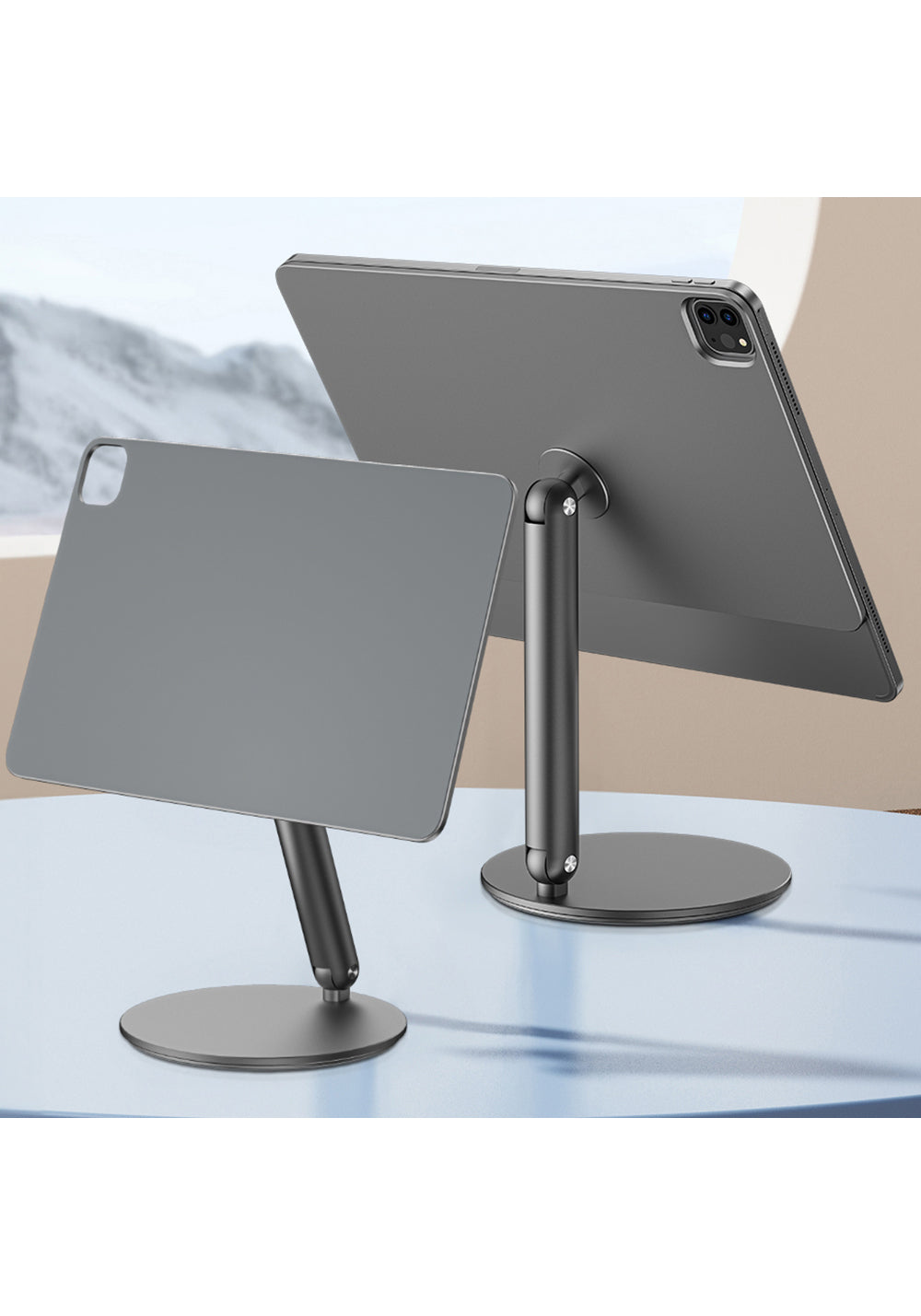 Apple iPad Air 11 2025 M3 Wiwu ZM-310 360 Derece Dönebilen Magnetik Başlıklı Tablet Standı