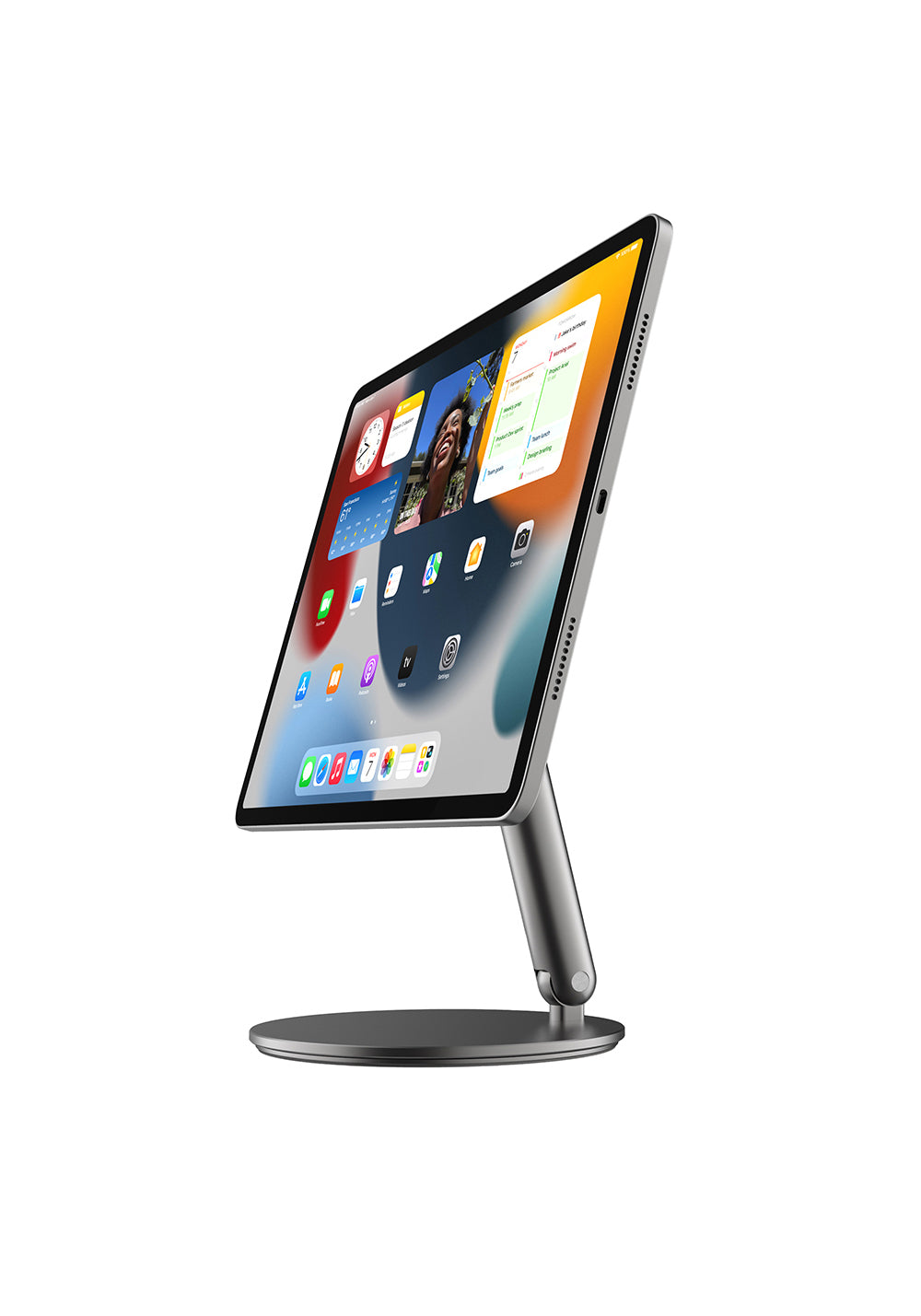 Apple iPad Air 13 2025 M3 Wiwu ZM-310 360 Derece Dönebilen Magnetik Başlıklı Tablet Standı
