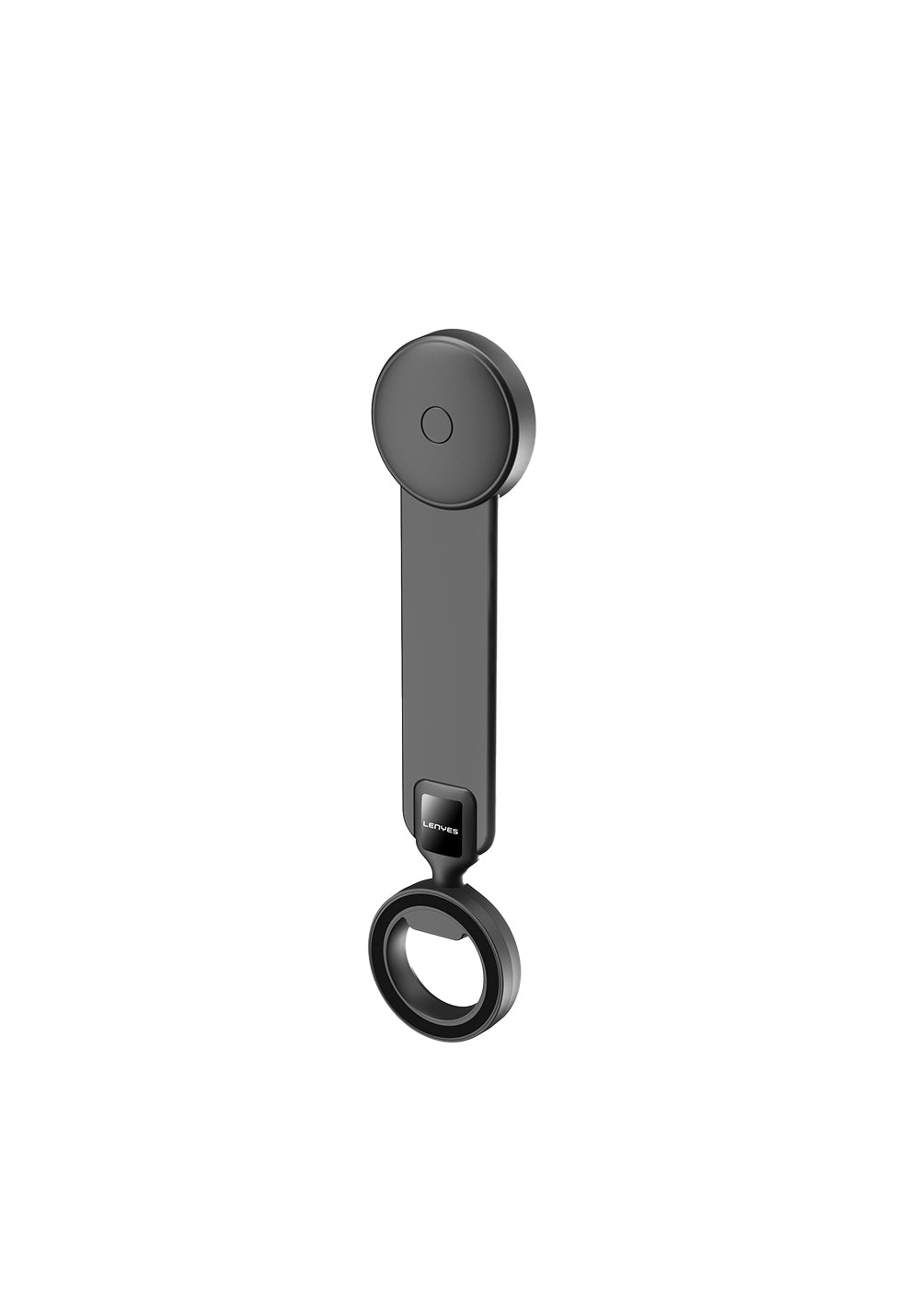 Lenyes CR185 Magnetik M-safe Uyumlu Bükülebilen Eğimi ve Düz Zemin Araç Telefon Tutucu
