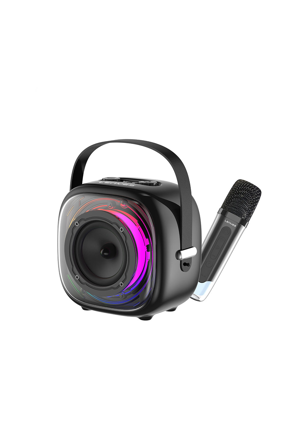 Lenyes S226 RGB Işıklı Askılı Mikrofonlu Bluetooth Speaker Hoparlör v5.3