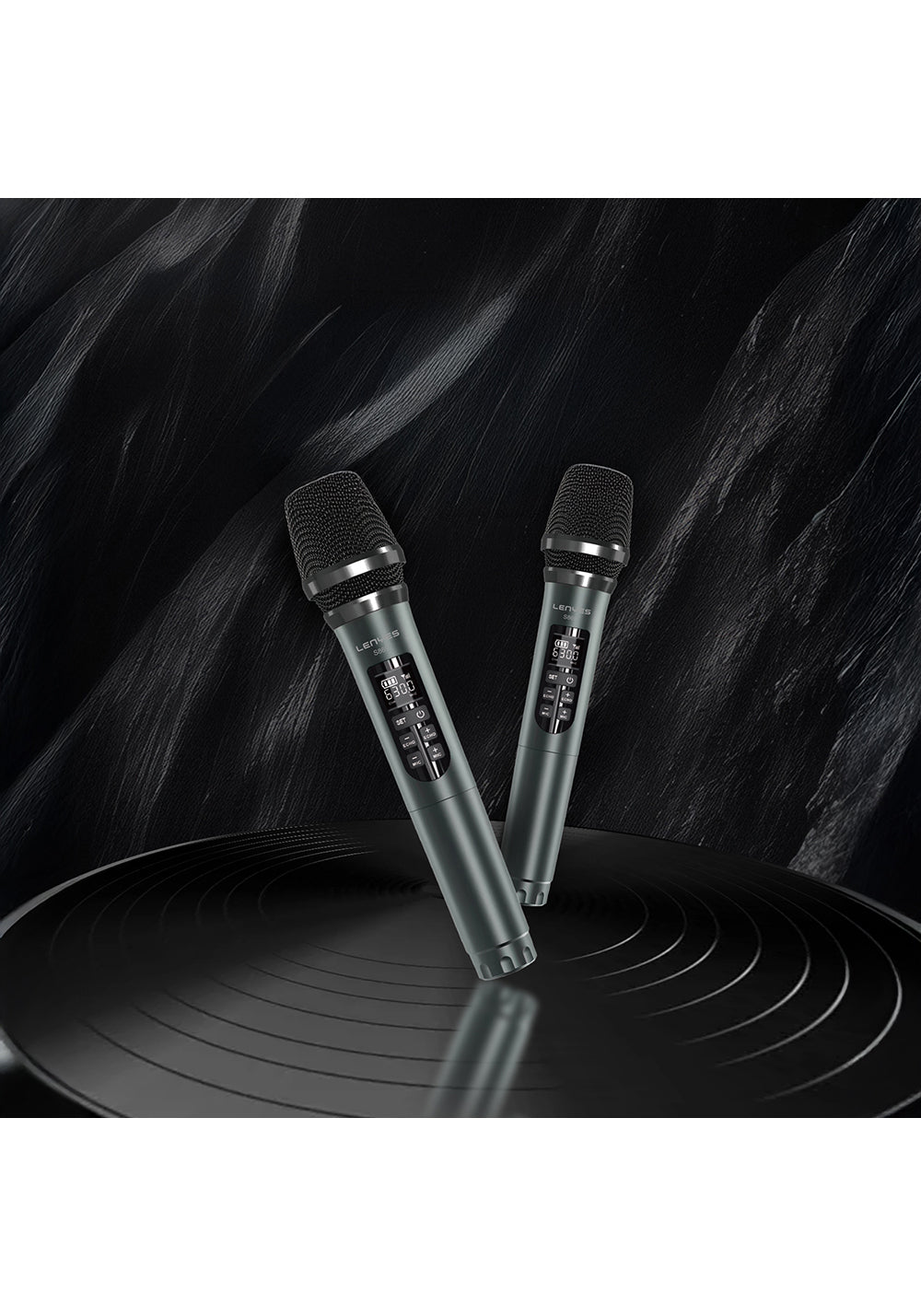 Lenyes S869 RGB Işıklı Çift Mikrofonlu Taşınabilir Bluetooth Hoparlör v5.3