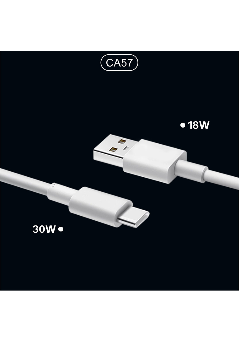 Lenyes CA57 Hızlı Şarj Özellikli Dual Type-C + USB-A Portlu Mini Araç Şarj Aleti 30W
