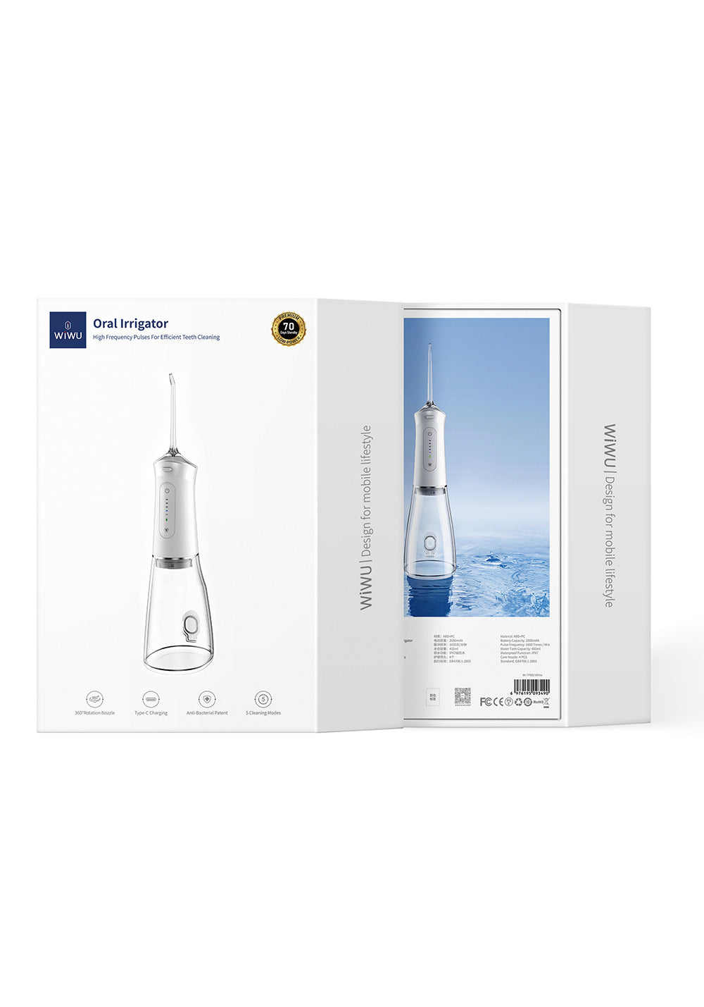 Wiwu Wi-TP002 Taşınabilir Ağız Duşu Makinesi