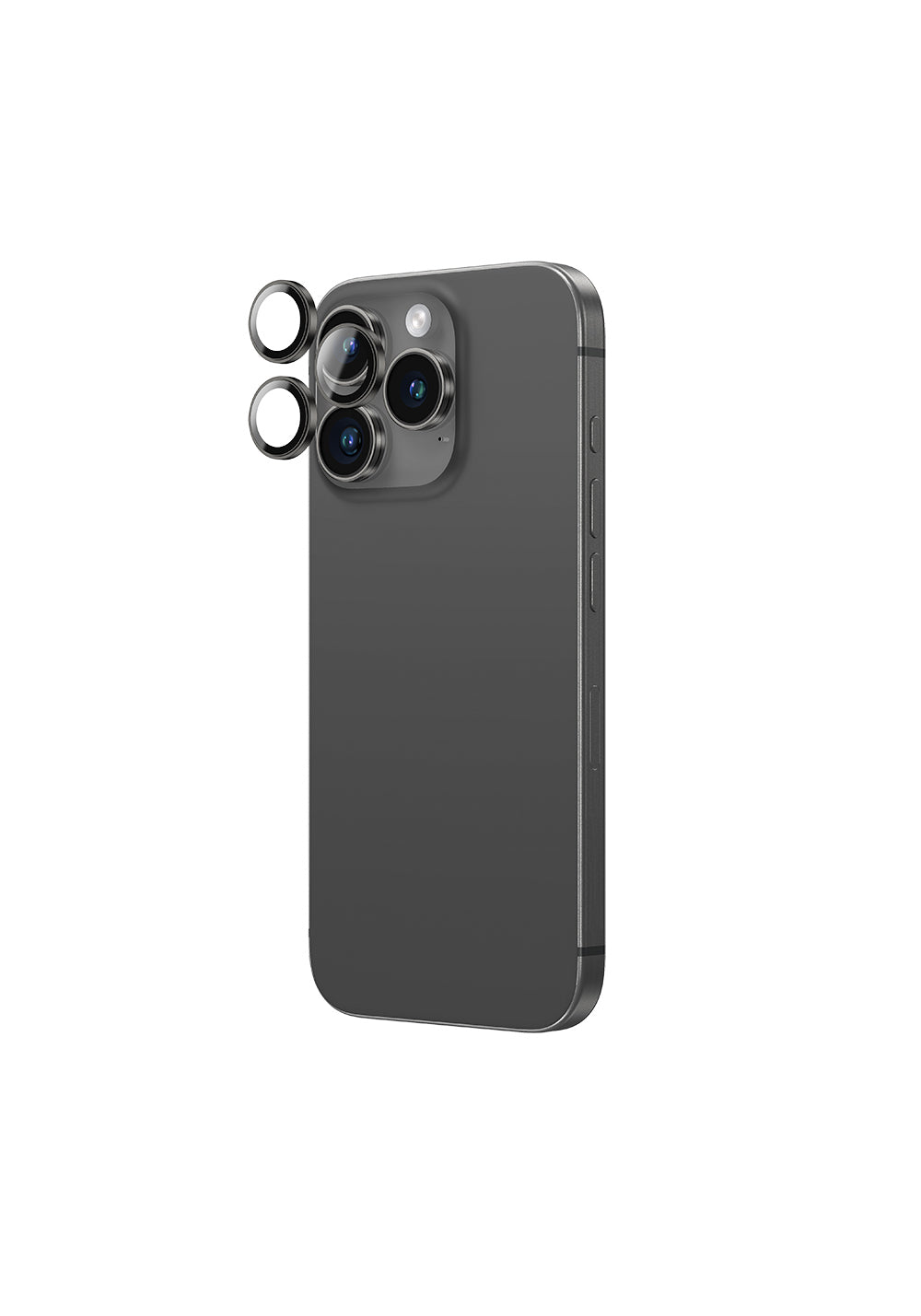 Apple iPhone 16 Pro Max Amazingthing Anti Reflective Kamera Lens Koruyucu + Kolay Uygulama Aparatlı