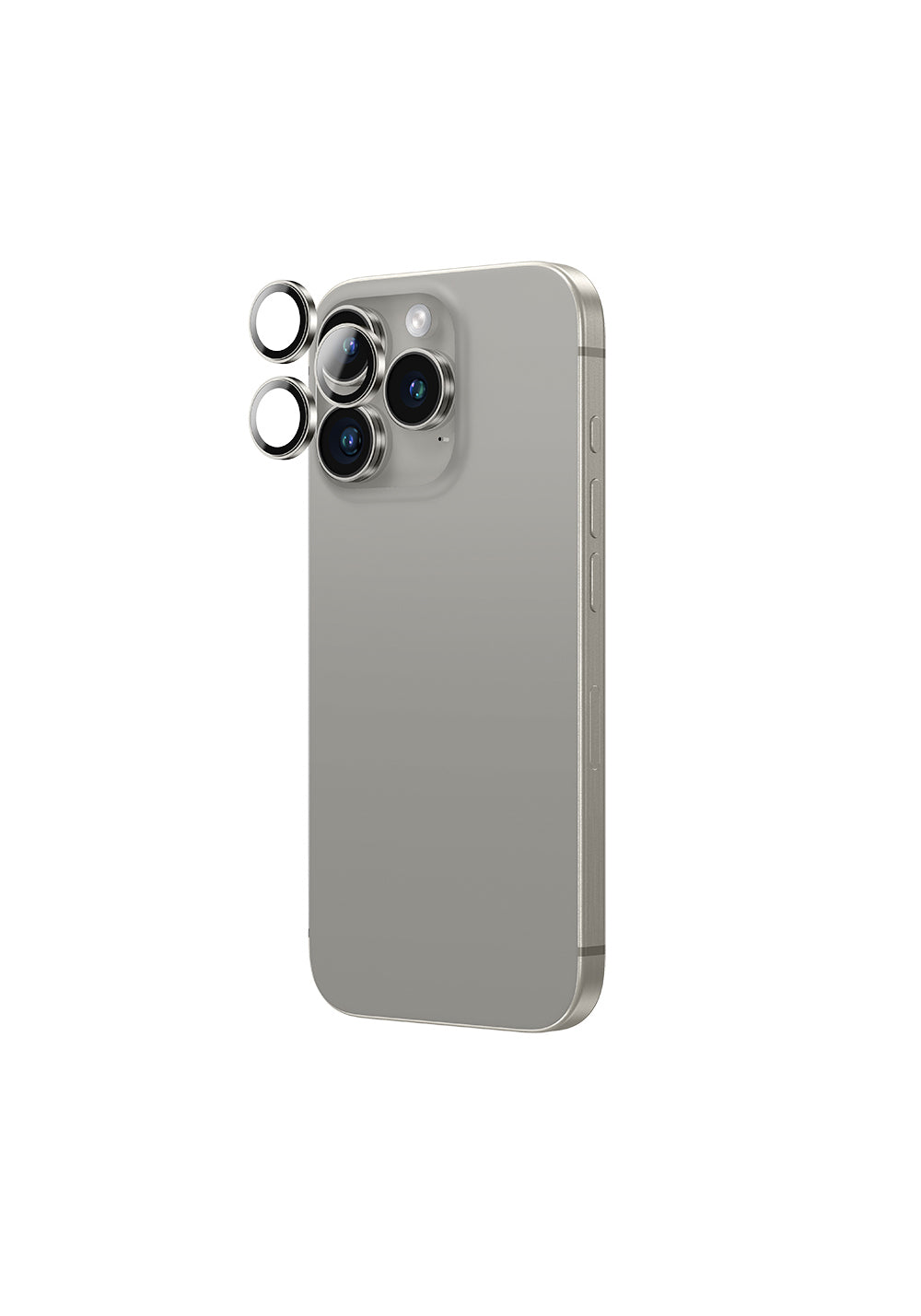 Apple iPhone 16 Pro Max Amazingthing Anti Reflective Kamera Lens Koruyucu + Kolay Uygulama Aparatlı