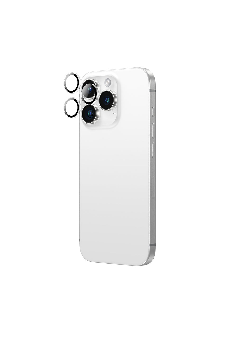 Apple iPhone 16 Pro Max Amazingthing Anti Reflective Kamera Lens Koruyucu + Kolay Uygulama Aparatlı