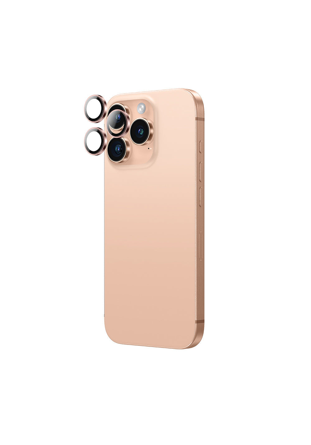 Apple iPhone 16 Pro Max Amazingthing Anti Reflective Kamera Lens Koruyucu + Kolay Uygulama Aparatlı