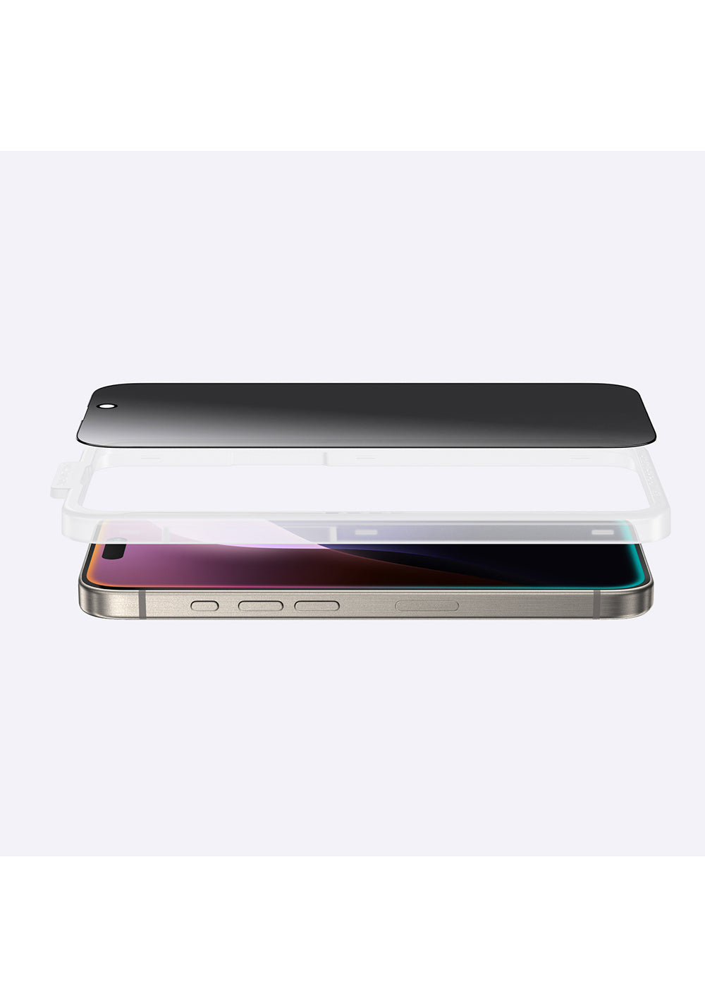 Apple iPhone 16 Pro Amazingthing Radix Privacy Parmak İzi Bırakmayan Temperli Cam Ekran Koruyucu