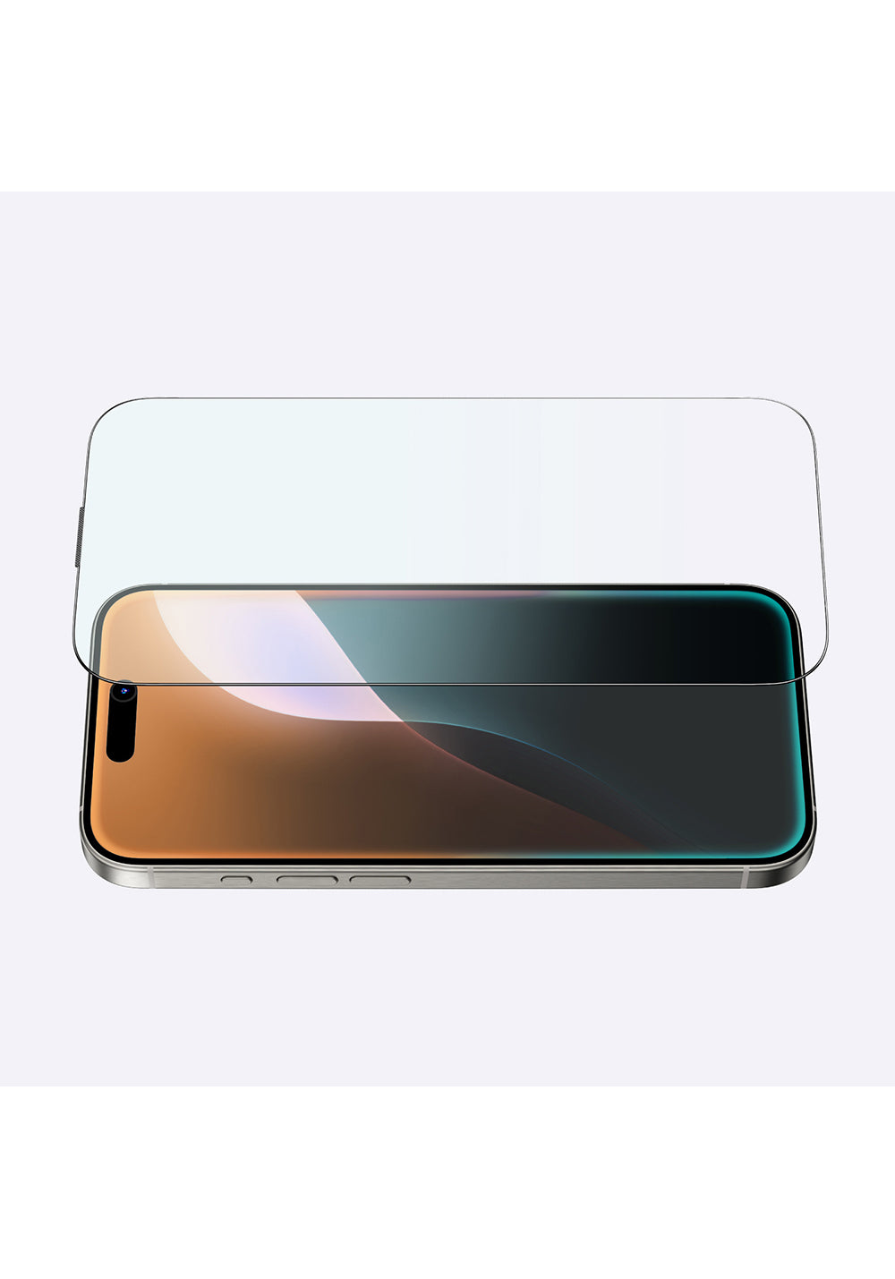 Apple iPhone 16 Amazingthing Titan Max Parmak İzi Bırakmayan Temperli Cam Ekran Koruyucu