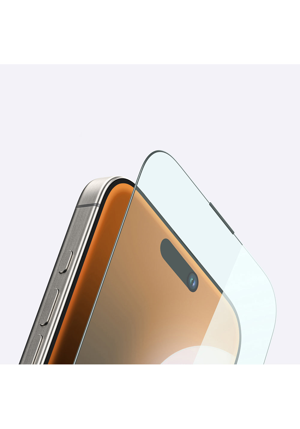 Apple iPhone 16 Amazingthing Titan Max Parmak İzi Bırakmayan Temperli Cam Ekran Koruyucu