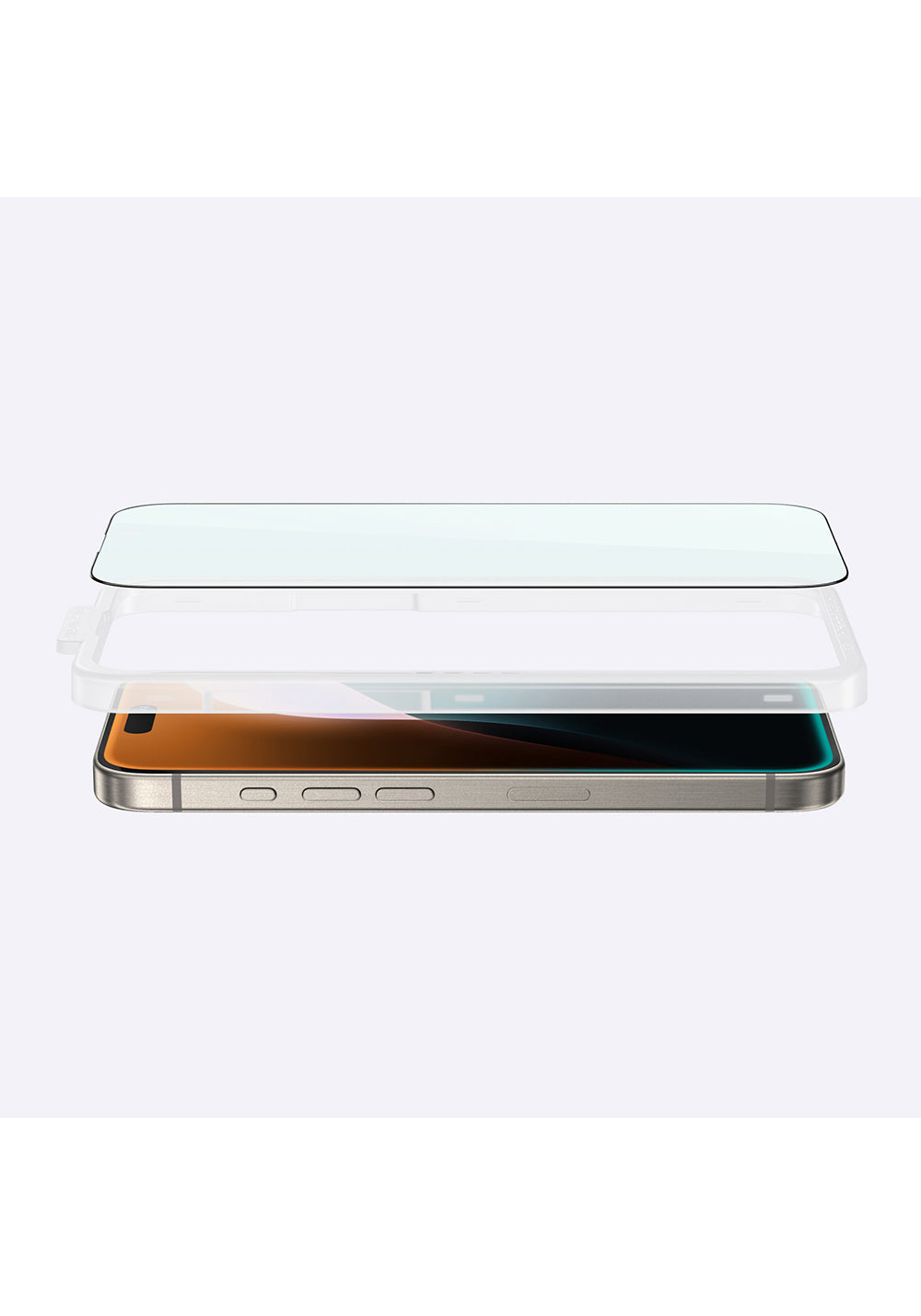 Apple iPhone 16 Pro Amazingthing Titan Max Parmak İzi Bırakmayan Temperli Cam Ekran Koruyucu