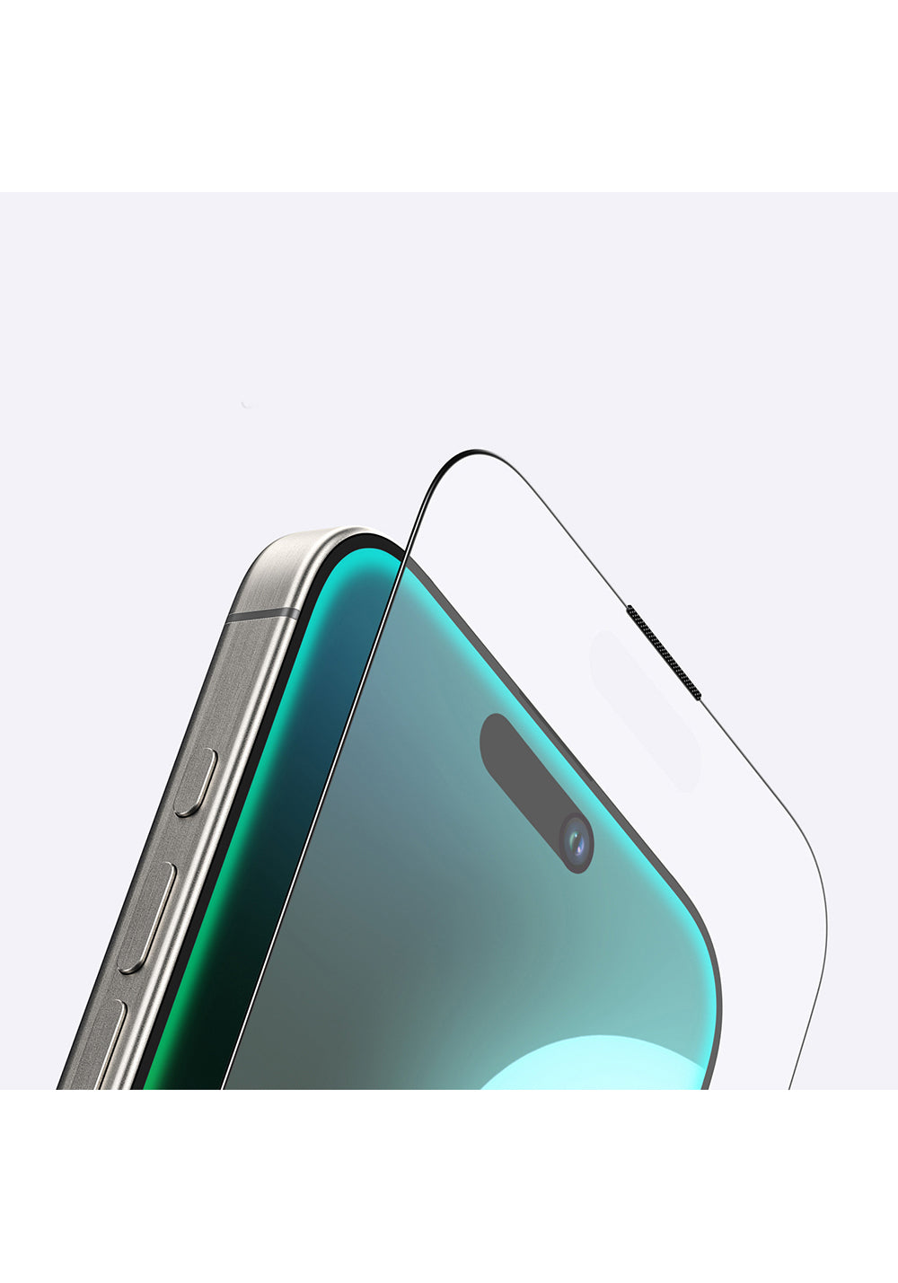 Apple iPhone 16 Amazingthing Titan Mat Parmak İzi Bırakmayan Temperli Cam Ekran Koruyucu
