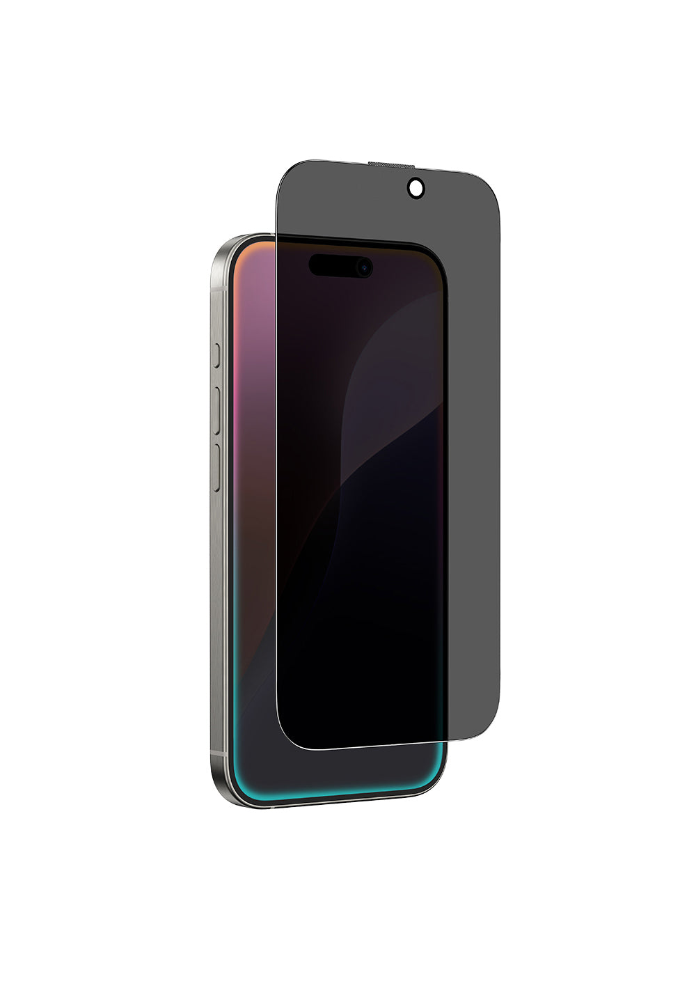 Apple iPhone 16 Amazingthing Titan Privacy Parmak İzi Bırakmayan Temperli Cam Ekran Koruyucu