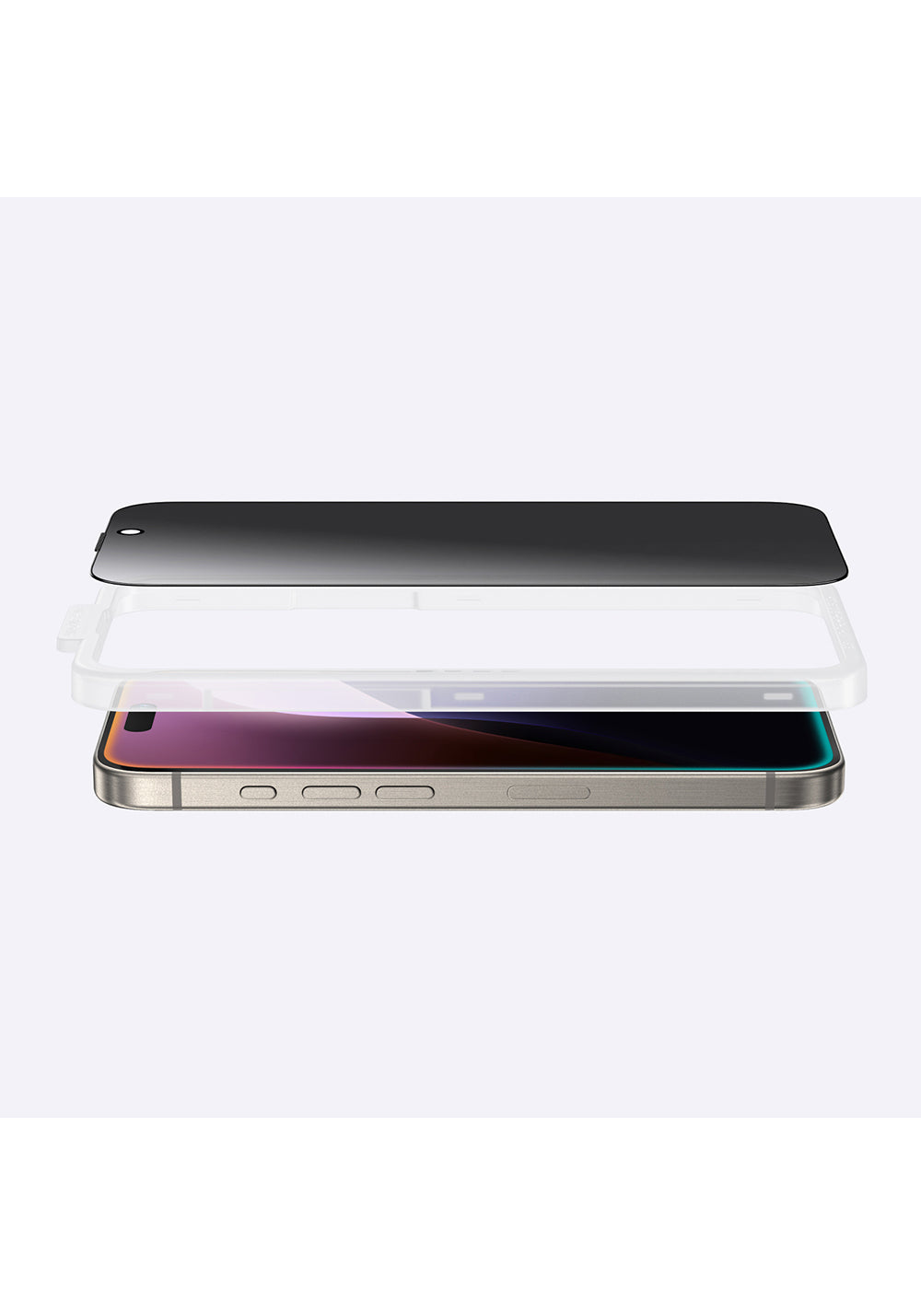 Apple iPhone 16 Amazingthing Titan Privacy Parmak İzi Bırakmayan Temperli Cam Ekran Koruyucu