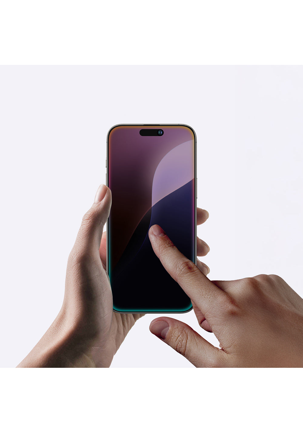 Apple iPhone 16 Pro Max Amazingthing Titan Privacy Parmak İzi Bırakmayan Temperli Cam Ekran Koruyucu