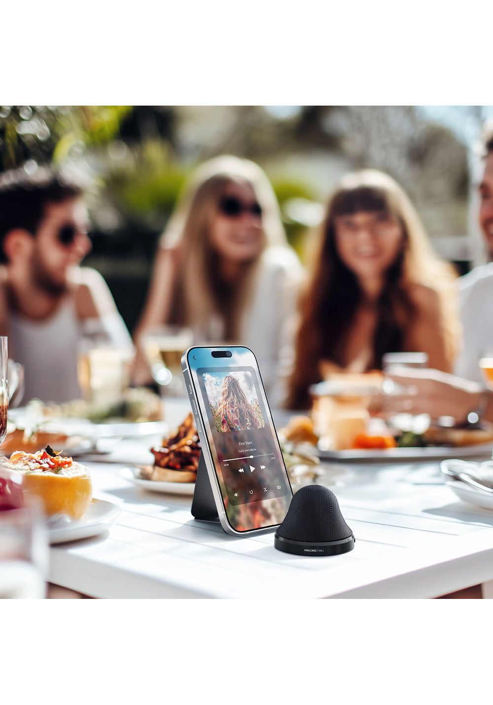 Amazingthing MagPlay Pocket Wireless Şarj Destekli Mini Bluetooth Speaker Hoparlör v5.4