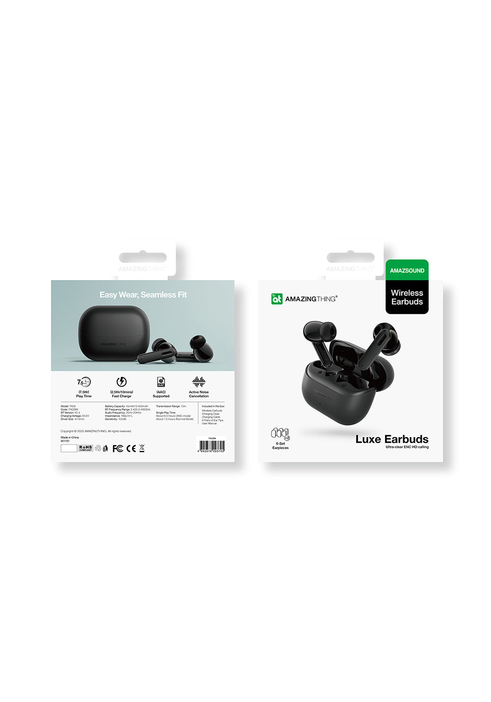 Amazingthing Amazsound Luxe ENC Teknolojili Kulak İçi Bluetooth Kulaklık v5.4