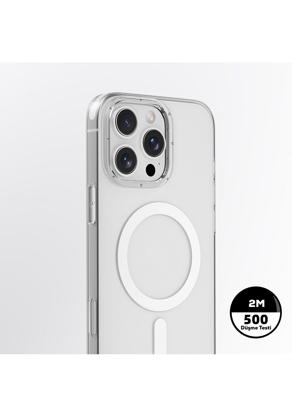 Apple iPhone 16 Pro Max Kılıf Manyetik Şarj Uyumlu Youngkit Ice Serisi Kapak