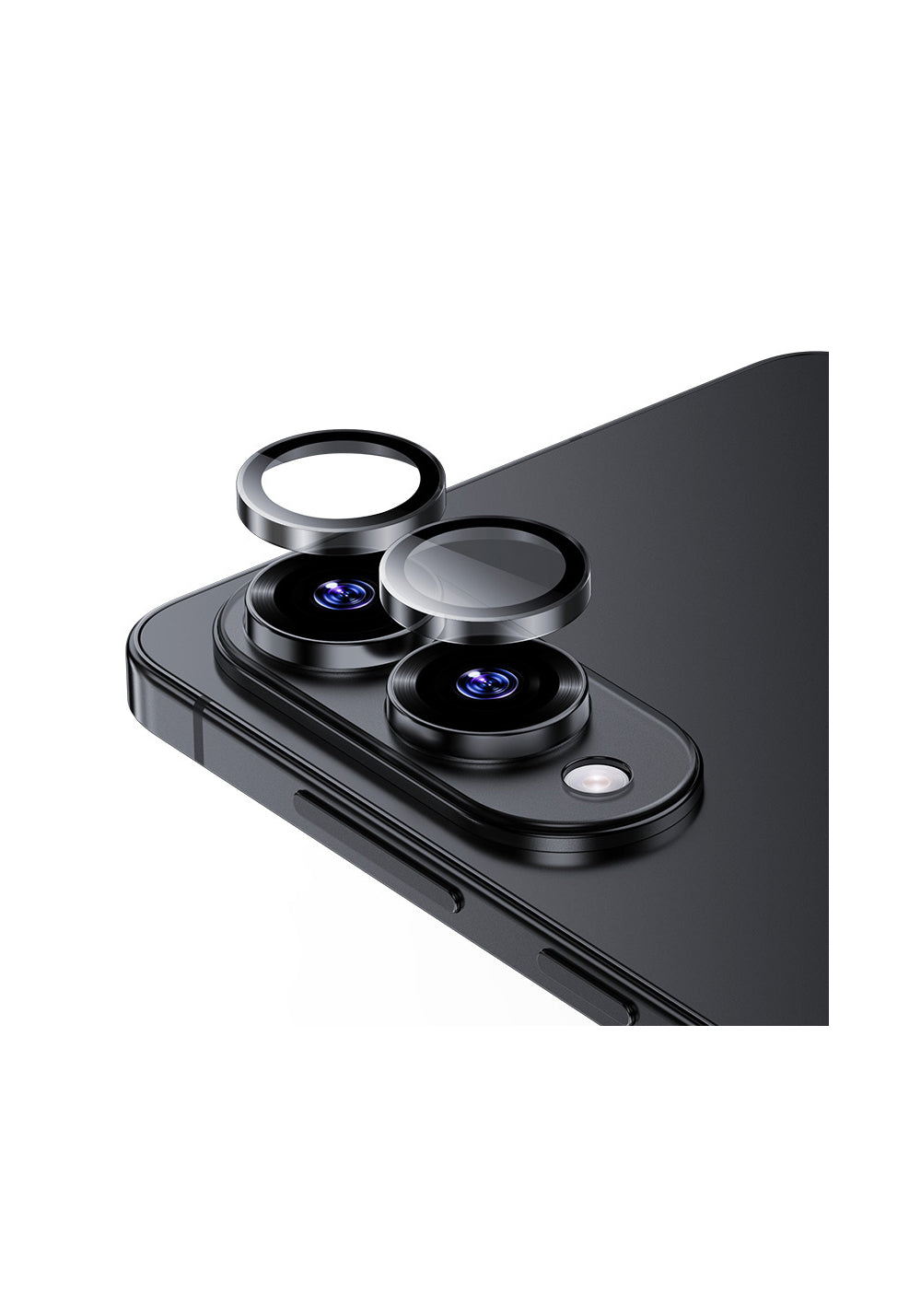 Galaxy S25 Edge Benks Glass Warrior Kolay Uygulama Aparatlı Kamera Lens Koruyucu