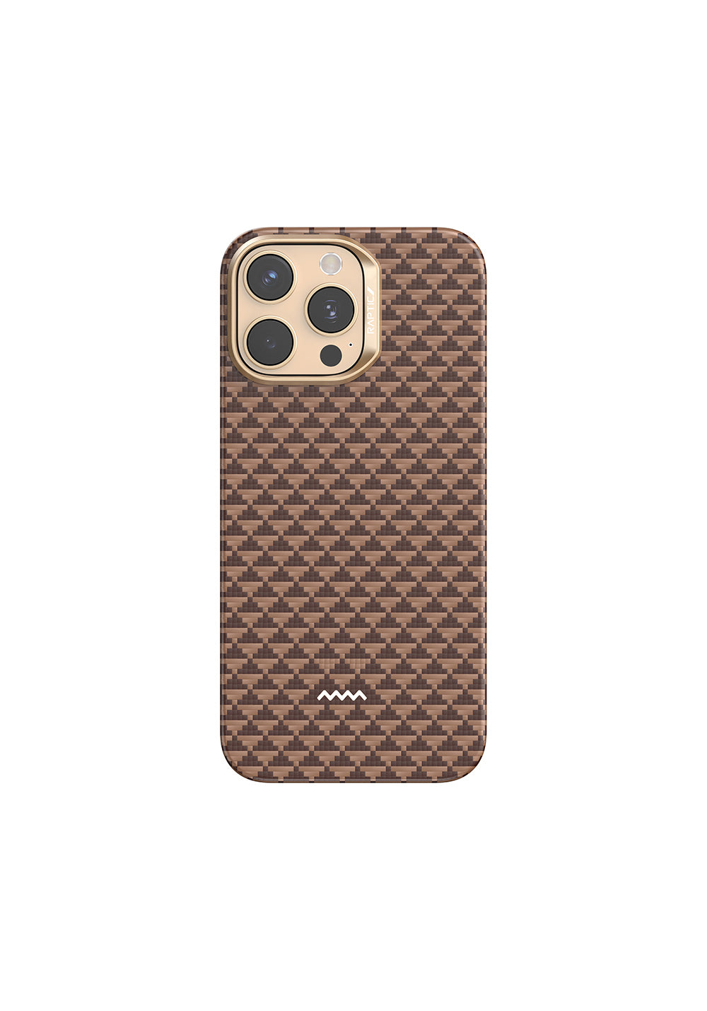 Apple iPhone 16 Pro Kılıf Manyetik Şarj Uyumlu Raptic Aramid Skin Origin Serisi Karbon Kapak