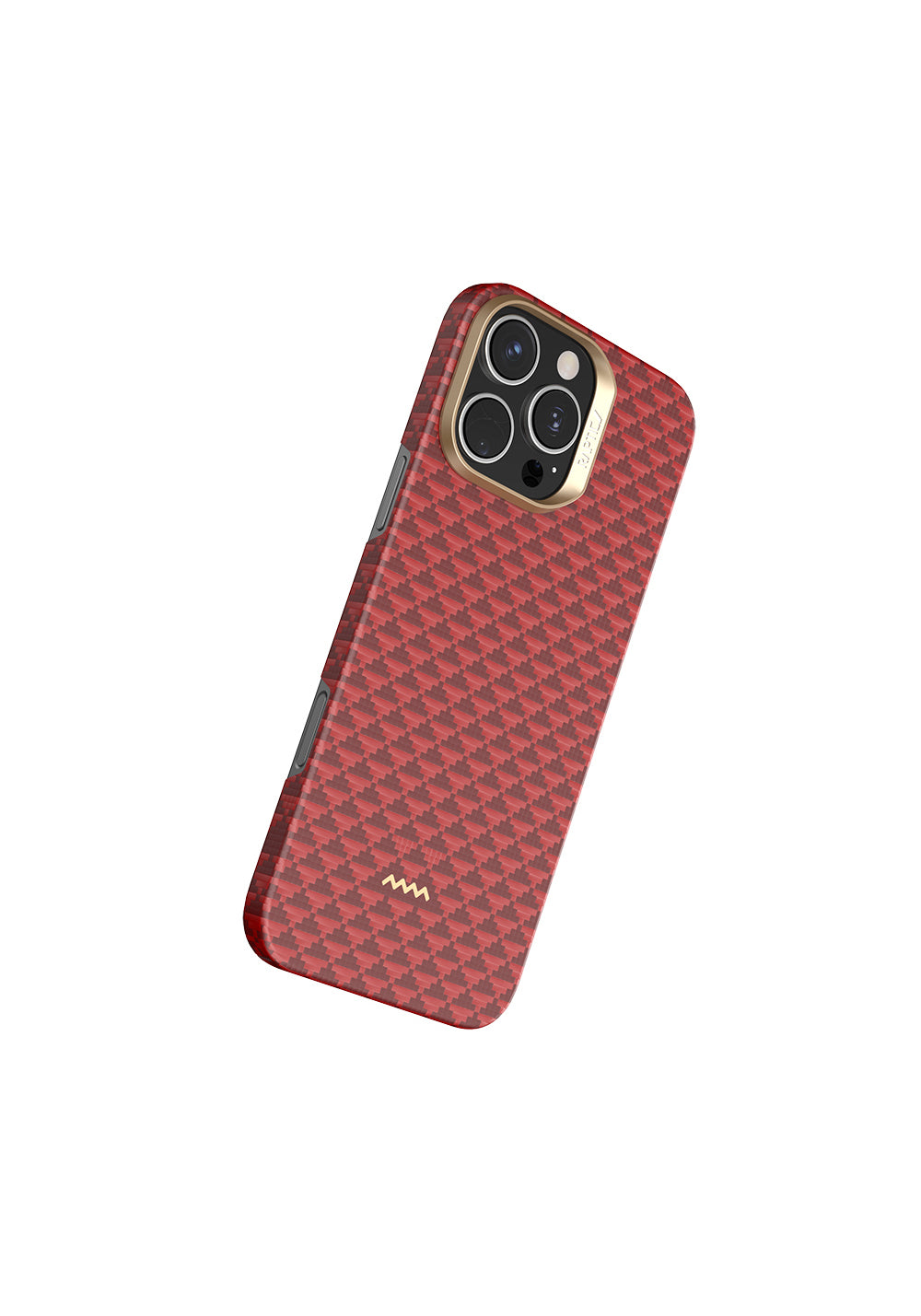 Apple iPhone 16 Pro Kılıf Manyetik Şarj Uyumlu Raptic Aramid Skin Origin Serisi Karbon Kapak