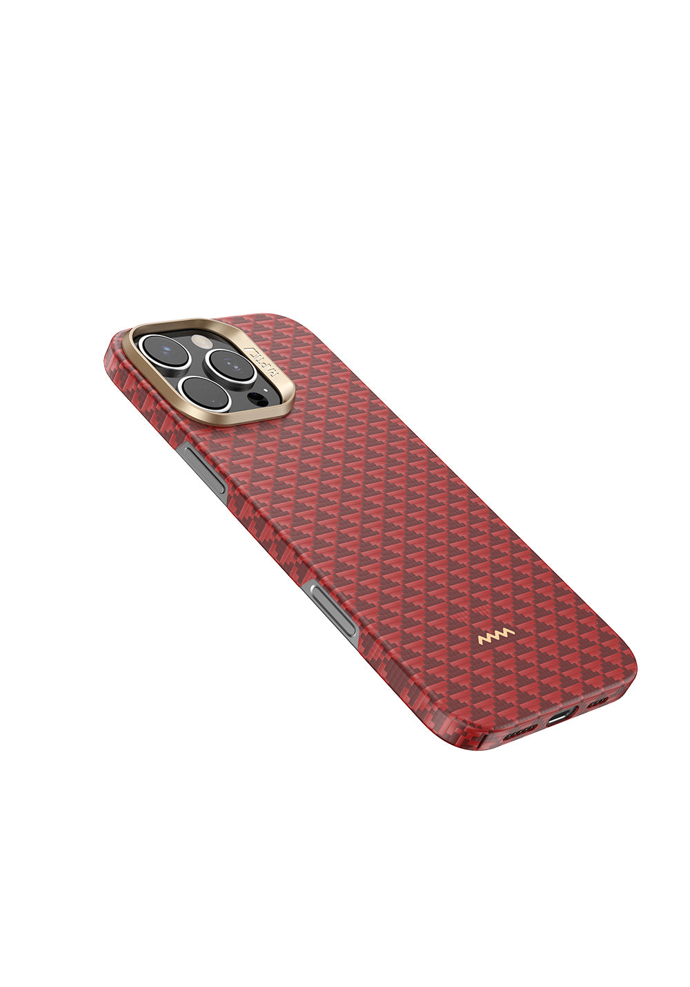 Apple iPhone 16 Pro Kılıf Manyetik Şarj Uyumlu Raptic Aramid Skin Origin Serisi Karbon Kapak