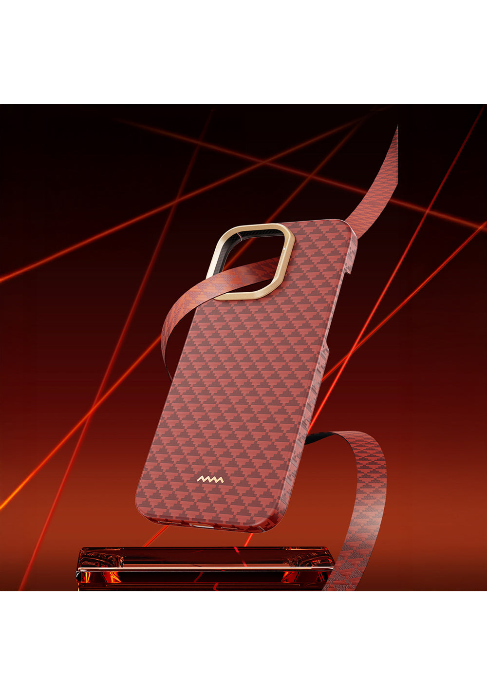 Apple iPhone 16 Pro Max Kılıf Manyetik Şarj Uyumlu Raptic Aramid Skin Origin Serisi Karbon Kapak