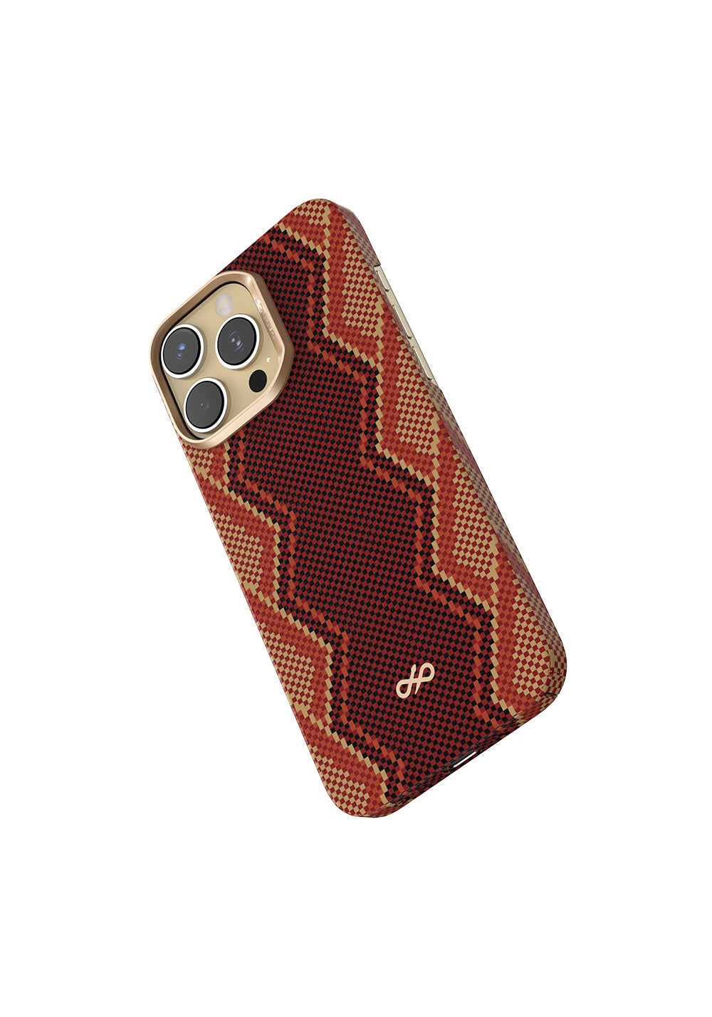 Apple iPhone 16 Pro Kılıf Manyetik Şarj Uyumlu Raptic Aramid Skin Bionic Serisi Karbon Kapak