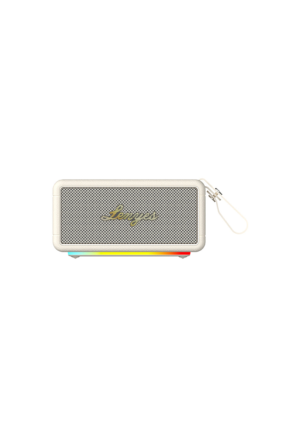 Lenyes S875 Elegance Serisi RGB Işıklı Taşınabilir Su Geçirmez TWS Bluetooth Hoparlör v5.3 40W