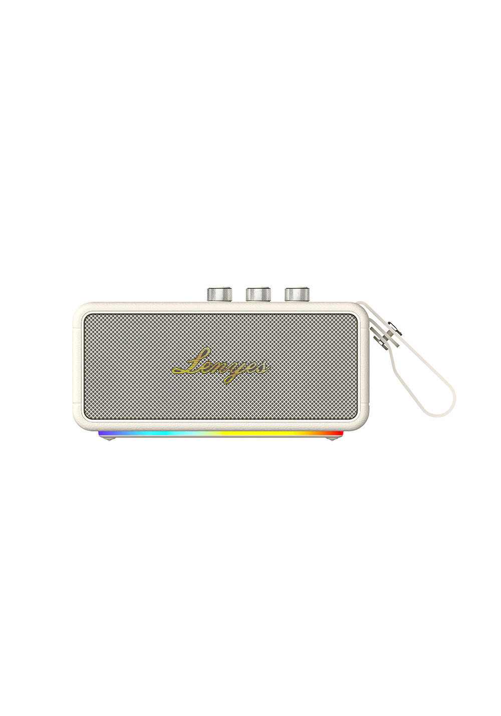 Lenyes S876 Supreme Serisi RGB Işıklı Taşınabilir Su Geçirmez TWS Bluetooth Hoparlör v5.3 45W
