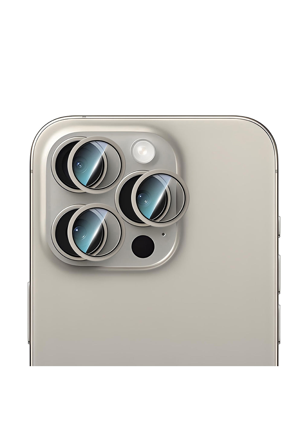 Apple iPhone 14 Pro Max CaseWorld Alloy Serisi Oleofobik Anti Reflective Kamera Lens Koruyucu