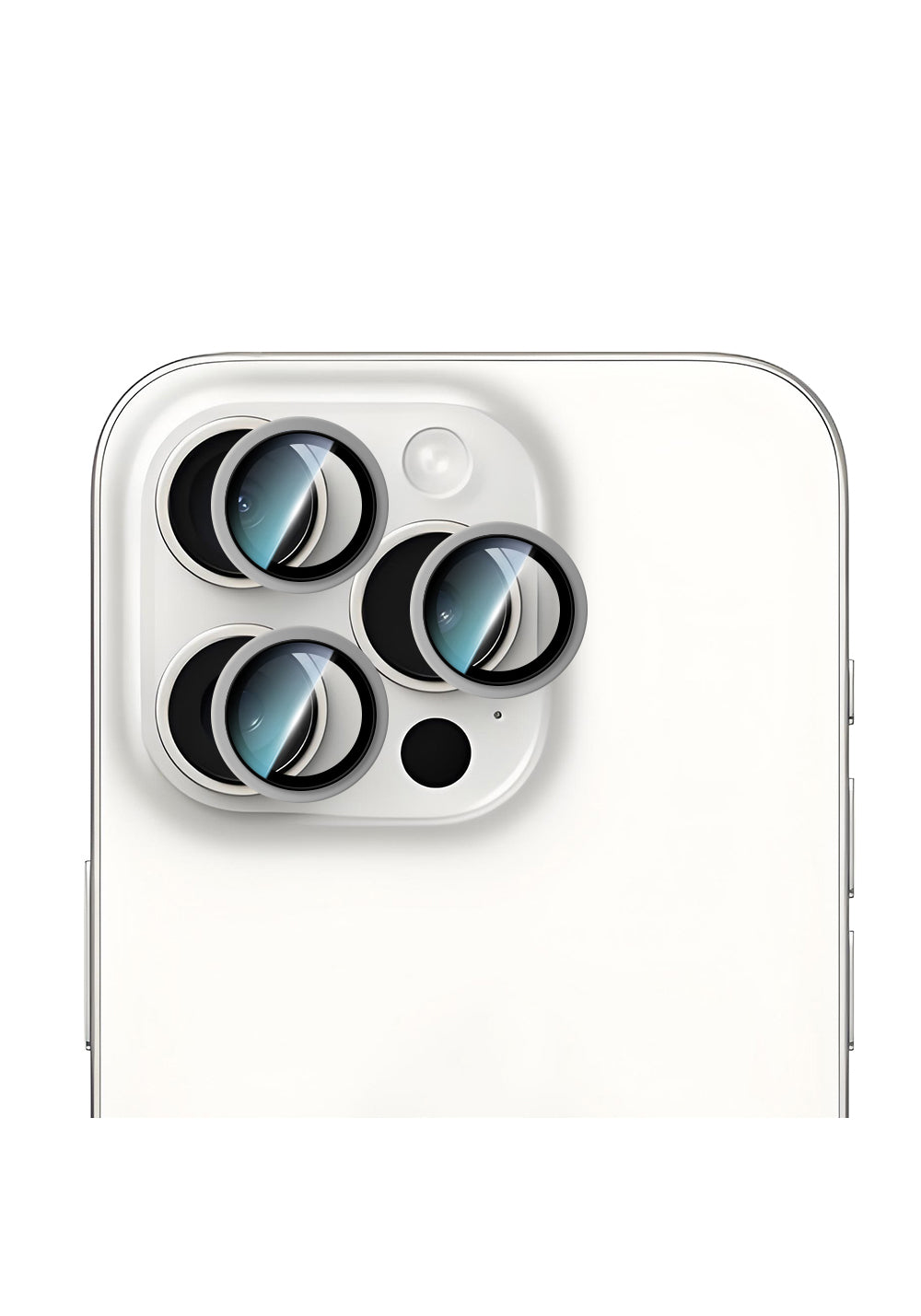 Apple iPhone 14 Pro Max CaseWorld Alloy Serisi Oleofobik Anti Reflective Kamera Lens Koruyucu