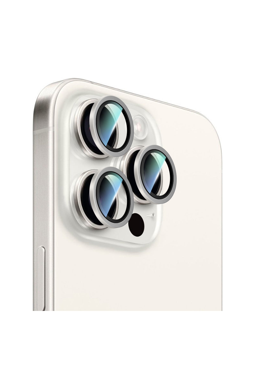 Apple iPhone 14 Pro Max CaseWorld Alloy Serisi Oleofobik Anti Reflective Kamera Lens Koruyucu