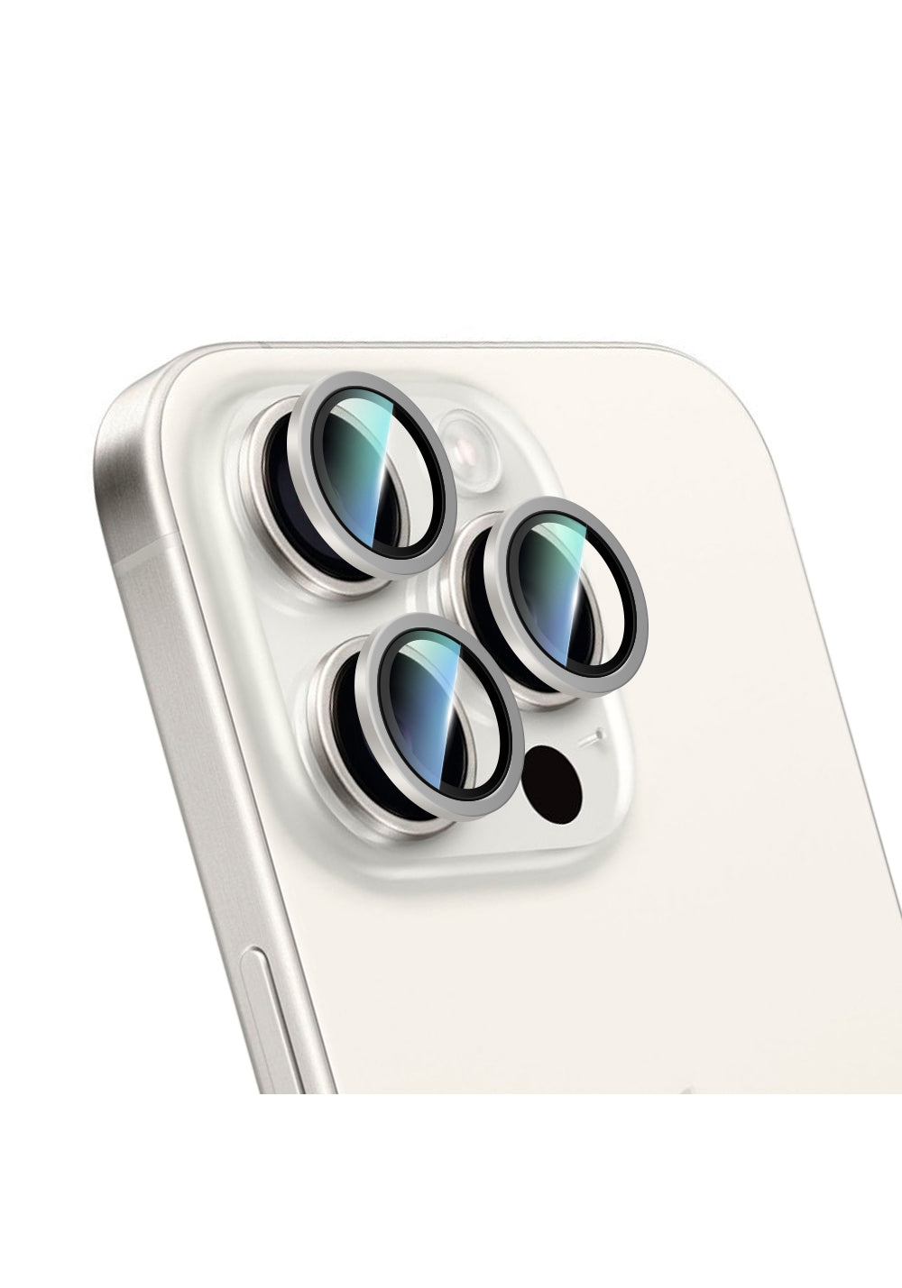 Apple iPhone 14 Pro Max CaseWorld Alloy Serisi Oleofobik Anti Reflective Kamera Lens Koruyucu