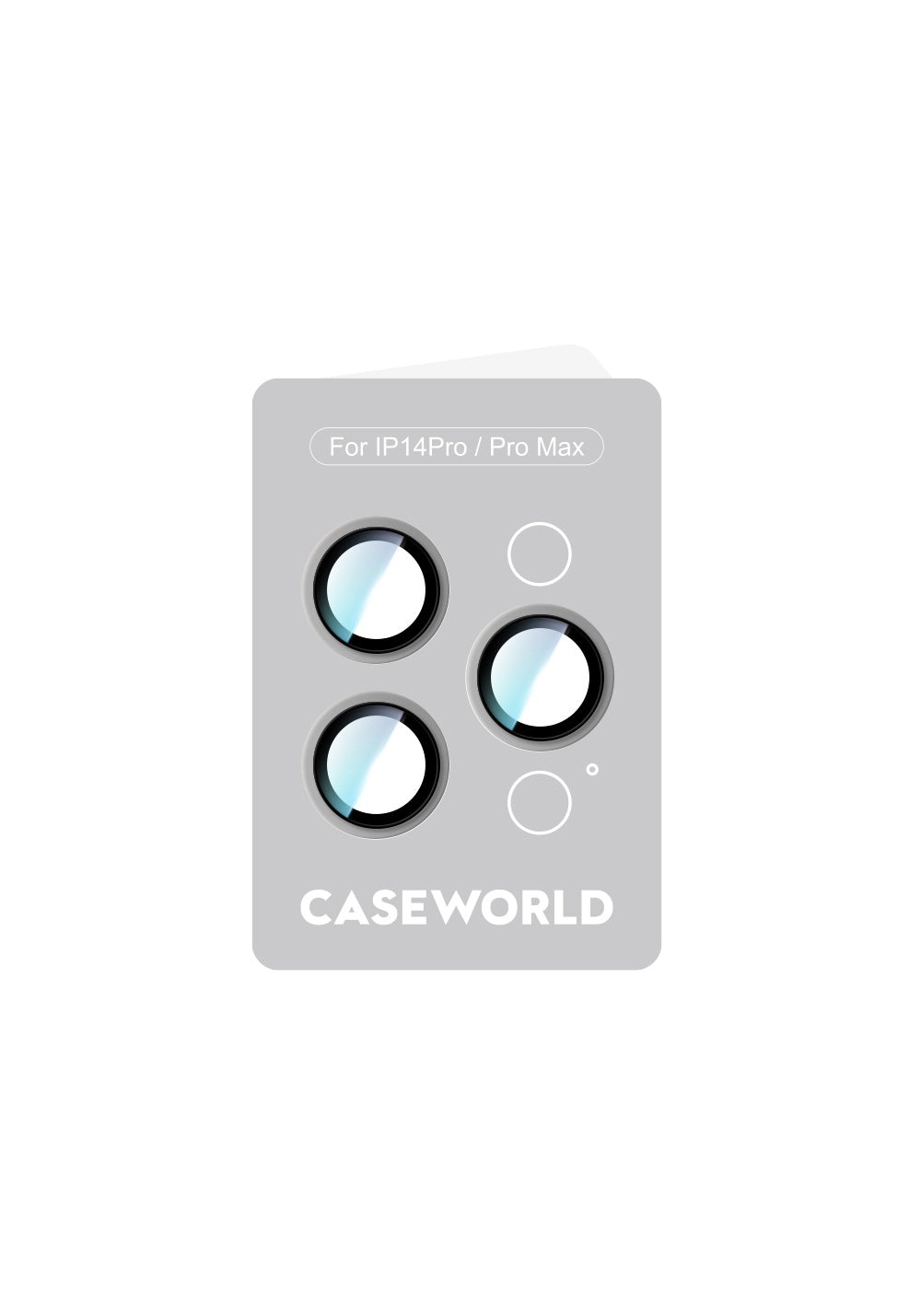 Apple iPhone 14 Pro Max CaseWorld Alloy Serisi Oleofobik Anti Reflective Kamera Lens Koruyucu