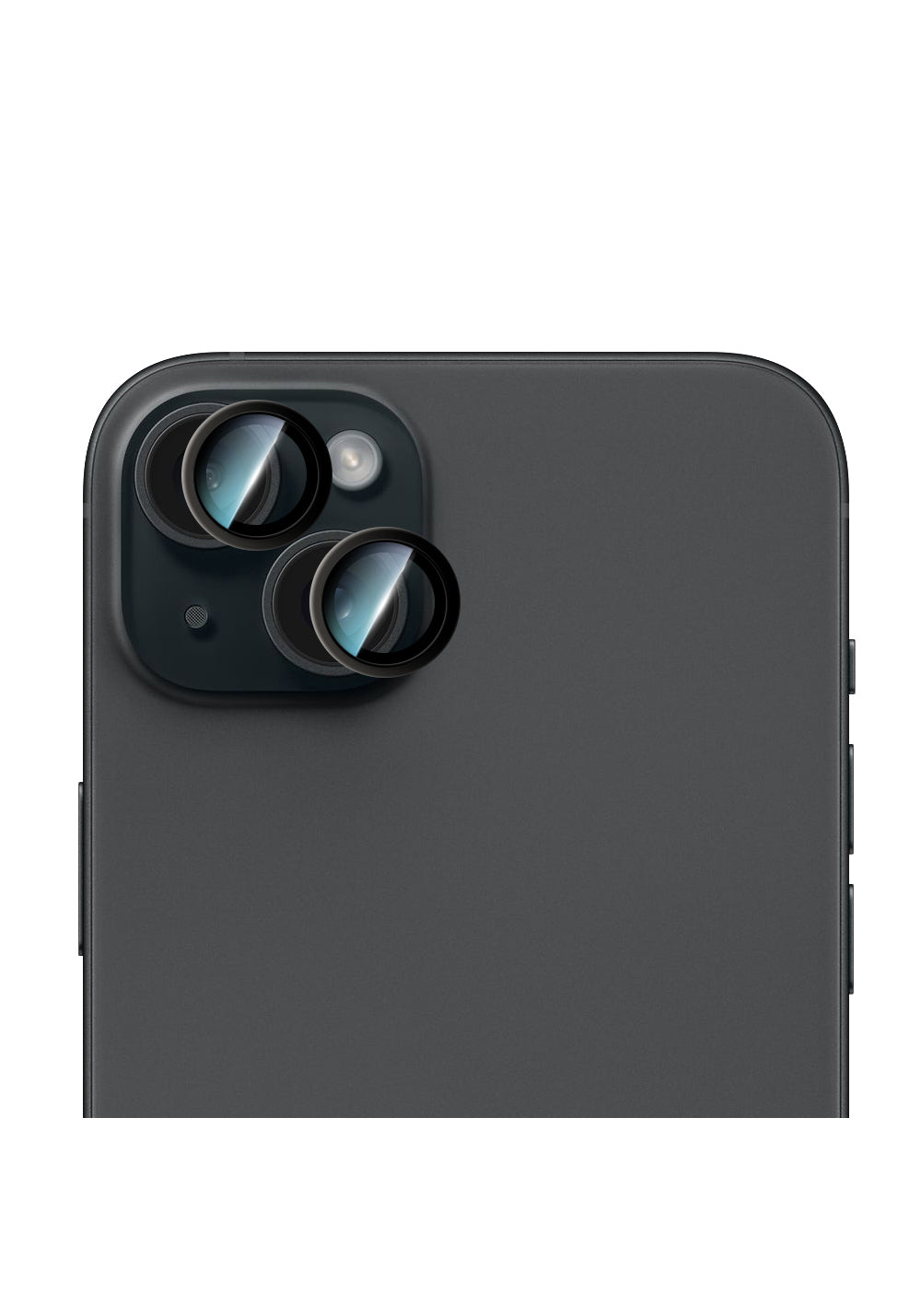Apple iPhone 15 Plus CaseWorld Alloy Serisi Oleofobik Anti Reflective Kamera Lens Koruyucu