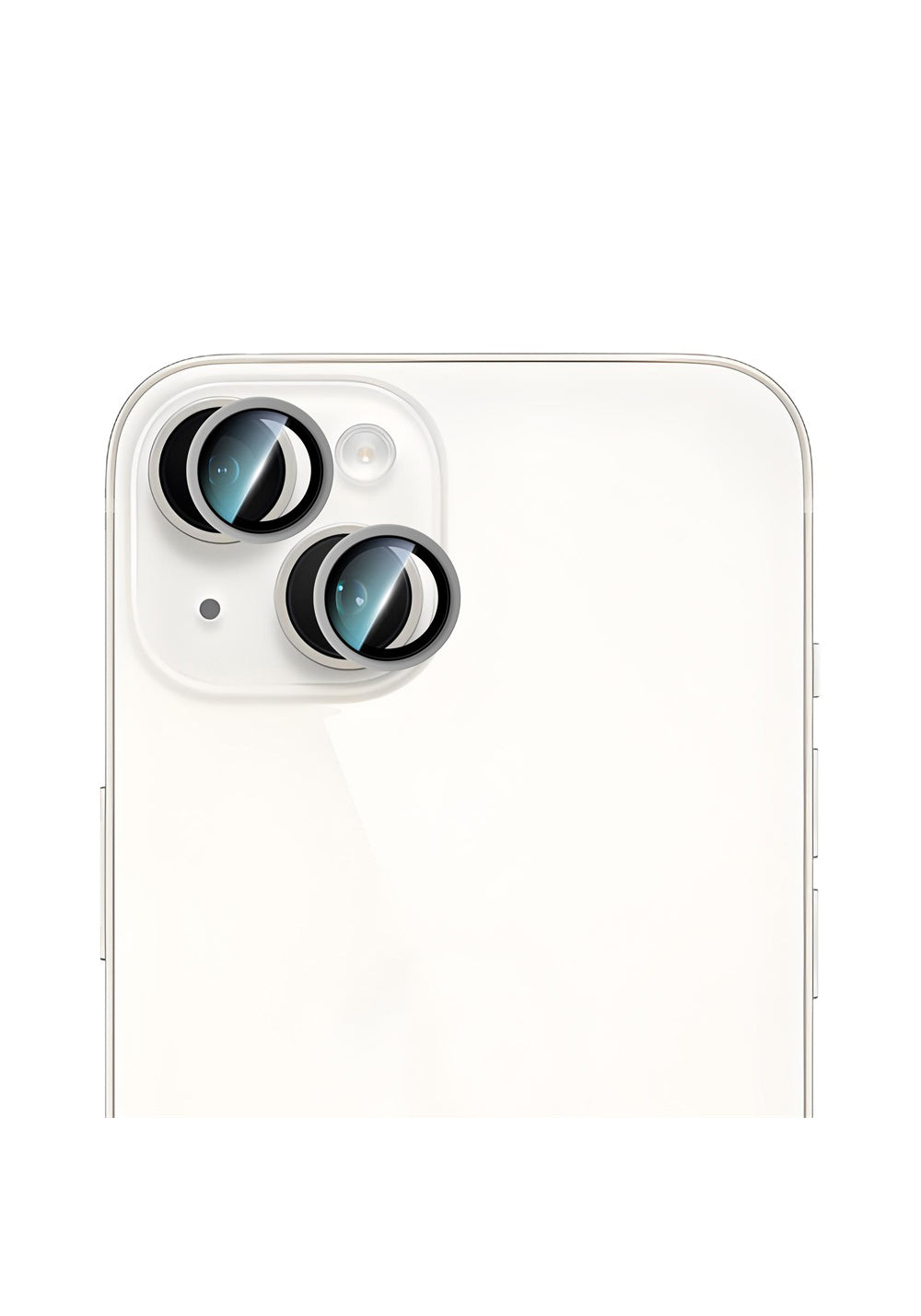 Apple iPhone 15 Plus CaseWorld Alloy Serisi Oleofobik Anti Reflective Kamera Lens Koruyucu