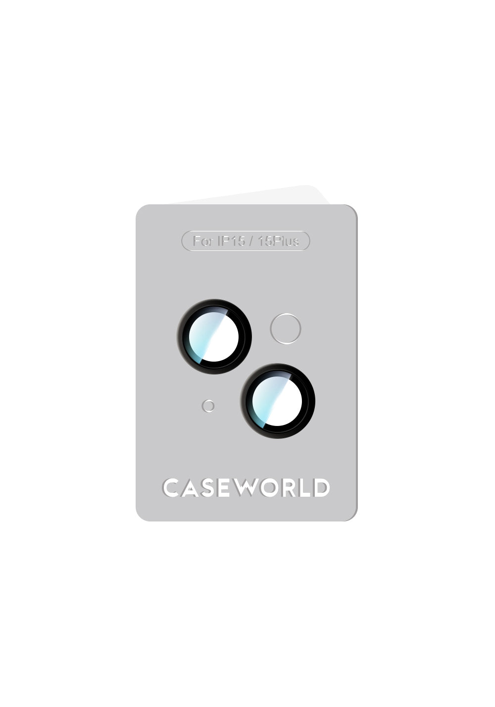 Apple iPhone 15 Plus CaseWorld Alloy Serisi Oleofobik Anti Reflective Kamera Lens Koruyucu