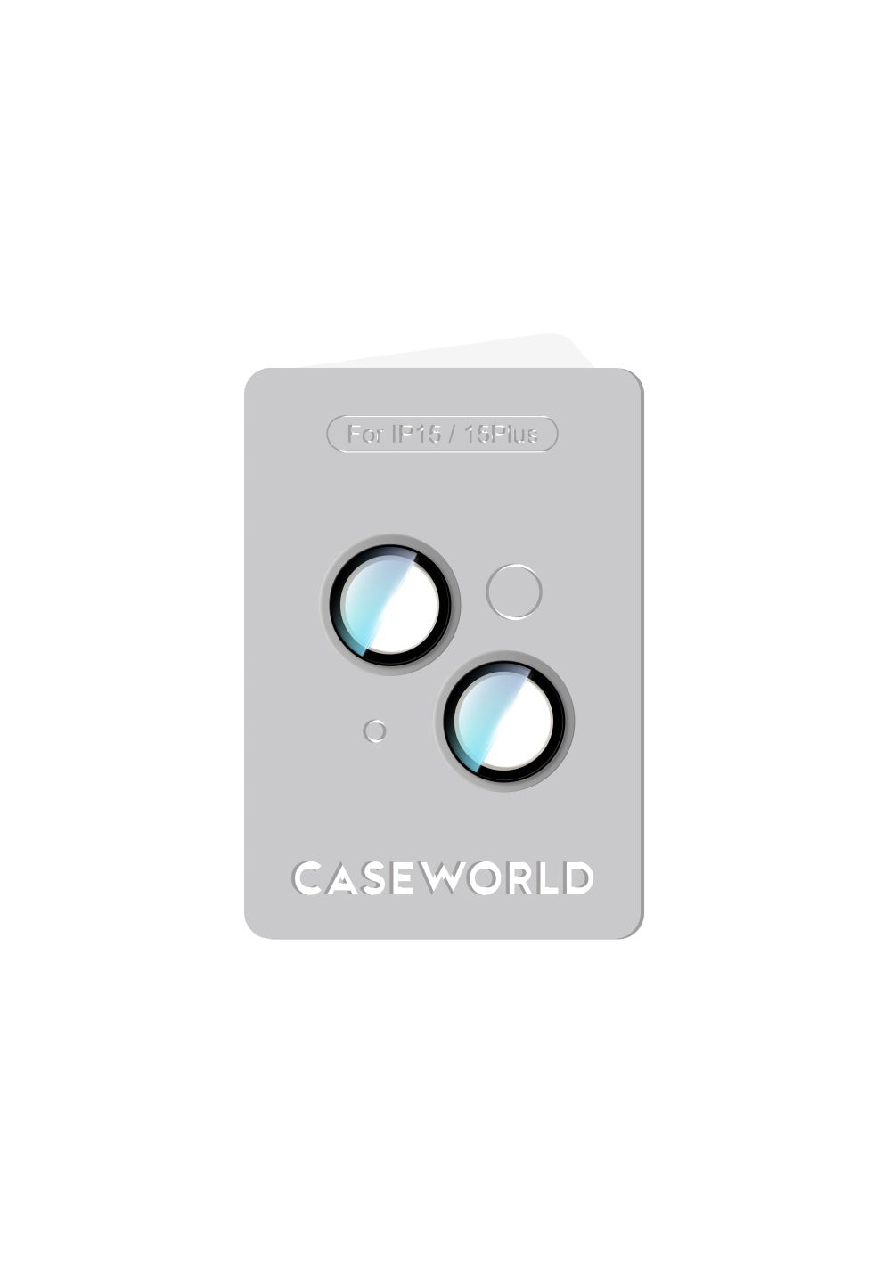 Apple iPhone 15 Plus CaseWorld Alloy Serisi Oleofobik Anti Reflective Kamera Lens Koruyucu