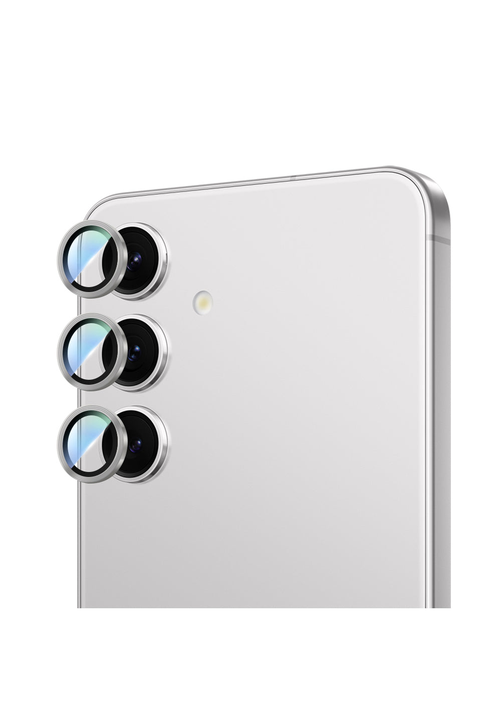 Galaxy S24 Plus CaseWorld Alloy Serisi Oleofobik Anti Reflective Kamera Lens Koruyucu