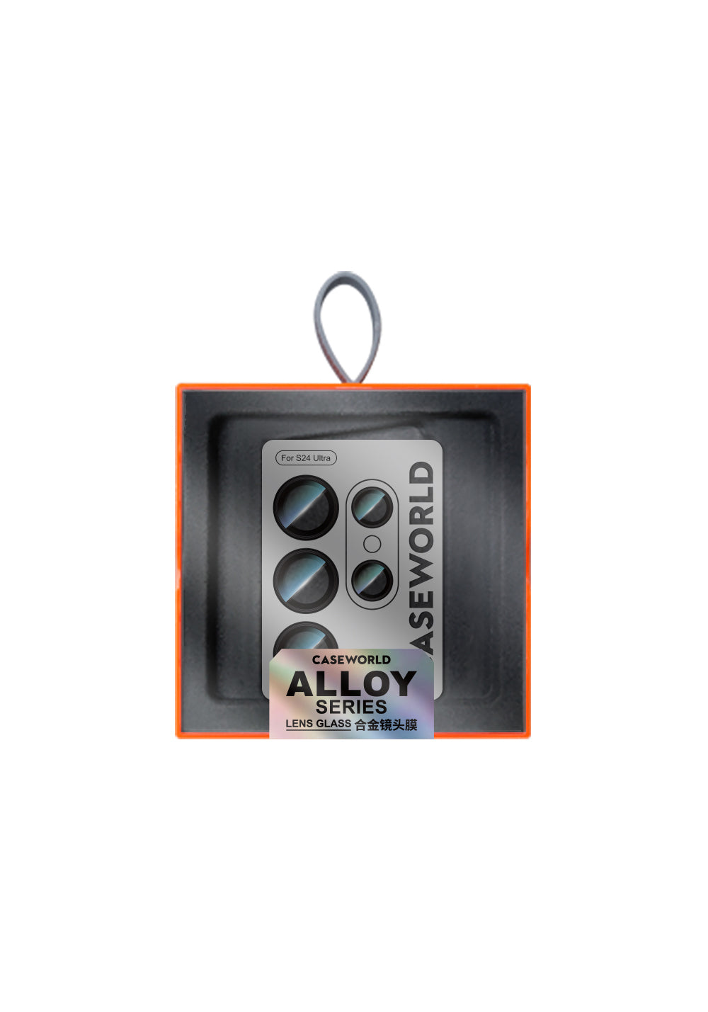 Galaxy S24 Ultra CaseWorld Alloy Serisi Oleofobik Anti Reflective Kamera Lens Koruyucu