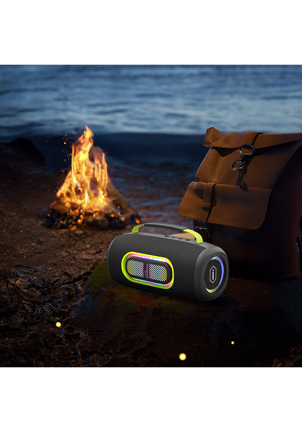 Wiwu H7 RGB Işıklı Askılı TWS Bluetooth Speaker Hoparlör v5.3 40W