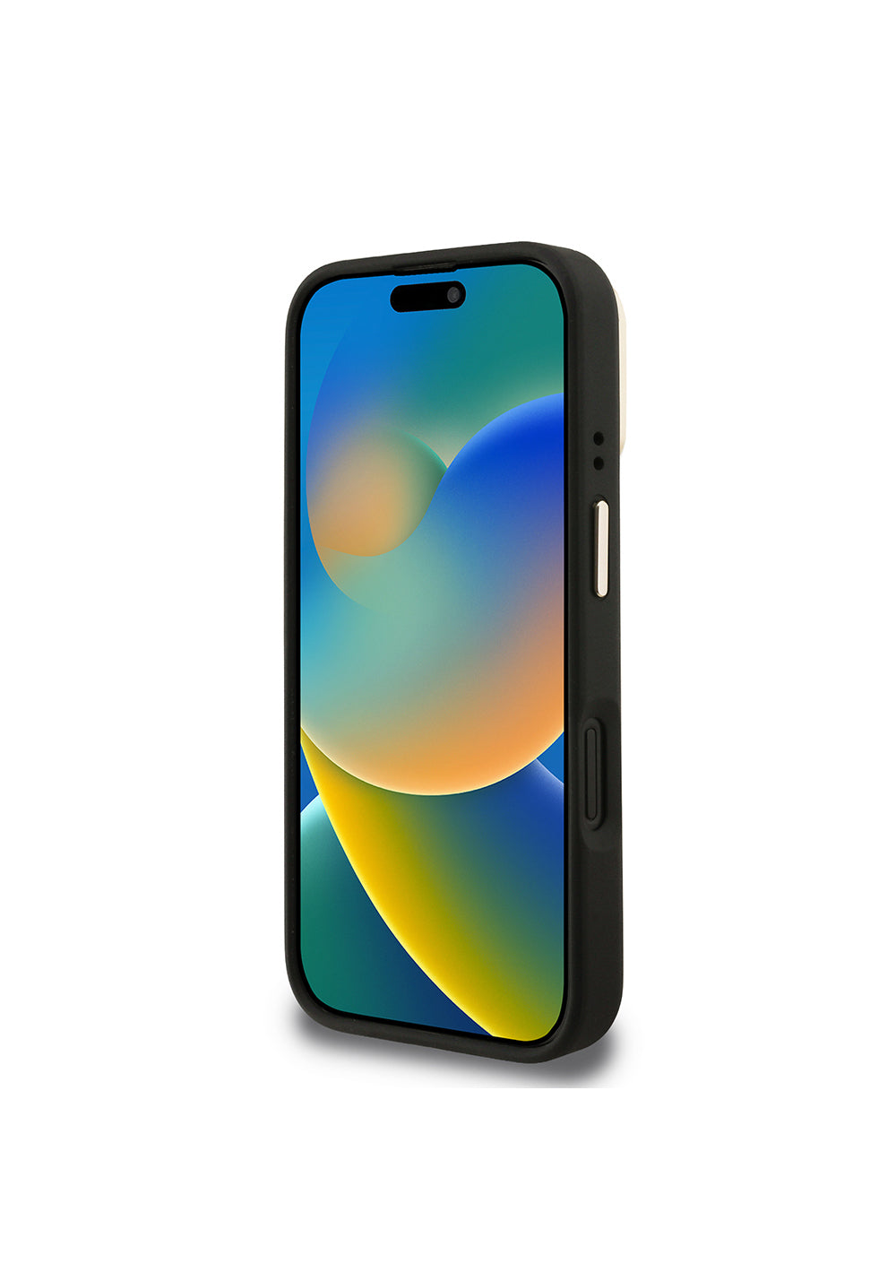 Apple iPhone 16 Plus Kılıf Guess Orijinal Lisanslı PU Deri 4G Desenli Metal Büyük 4G ve Yazı Logolu Kamera Standlı Kapak