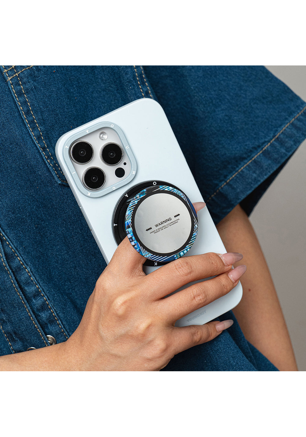 Youngkit Telefon ve Tabletler için Magnetik Ring Stand