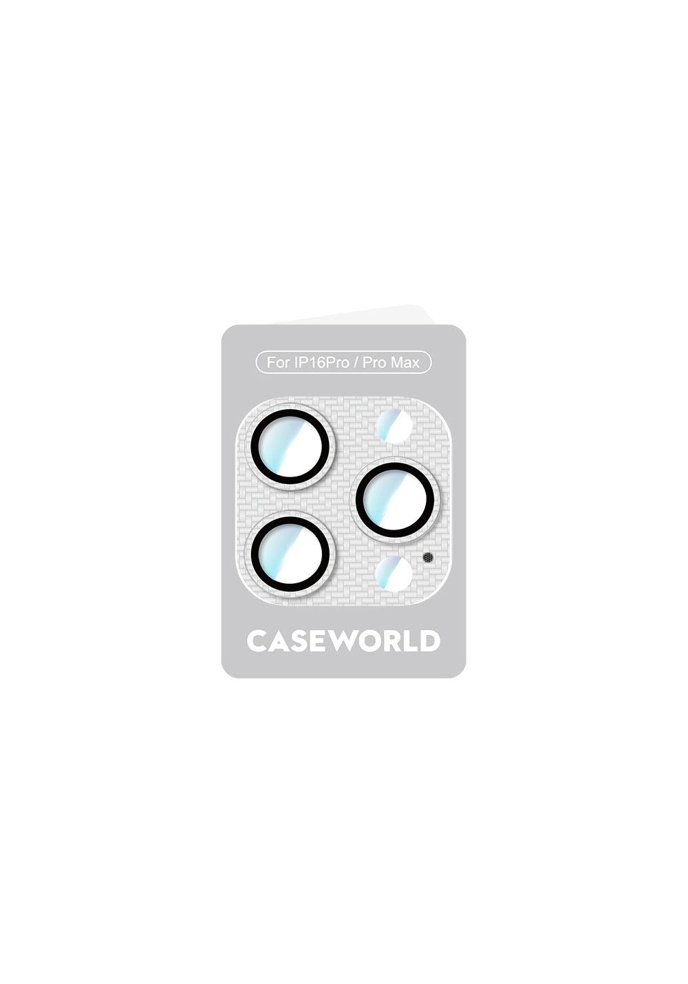 Apple iPhone 16 Pro Max CaseWorld Karbon Fiber Serisi Anti Reflective Ultra Clear Full Kamera Lens Koruyucu