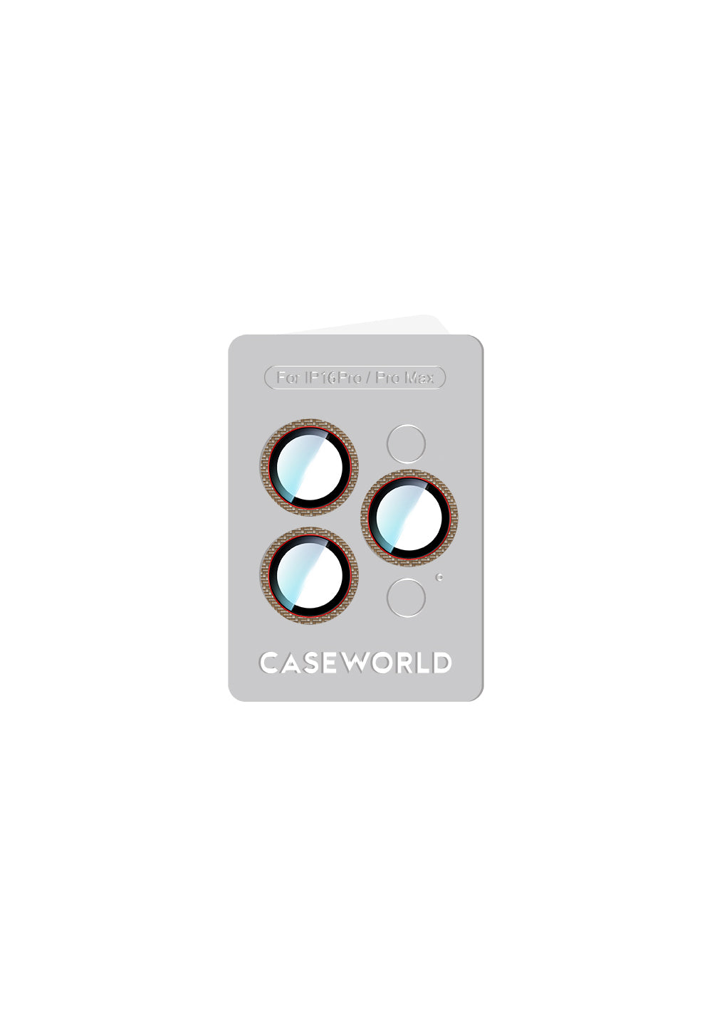 Apple iPhone 16 Pro Max CaseWorld Karbon Fiber Serisi Anti Reflective Ultra Clear Kamera Lens Koruyucu