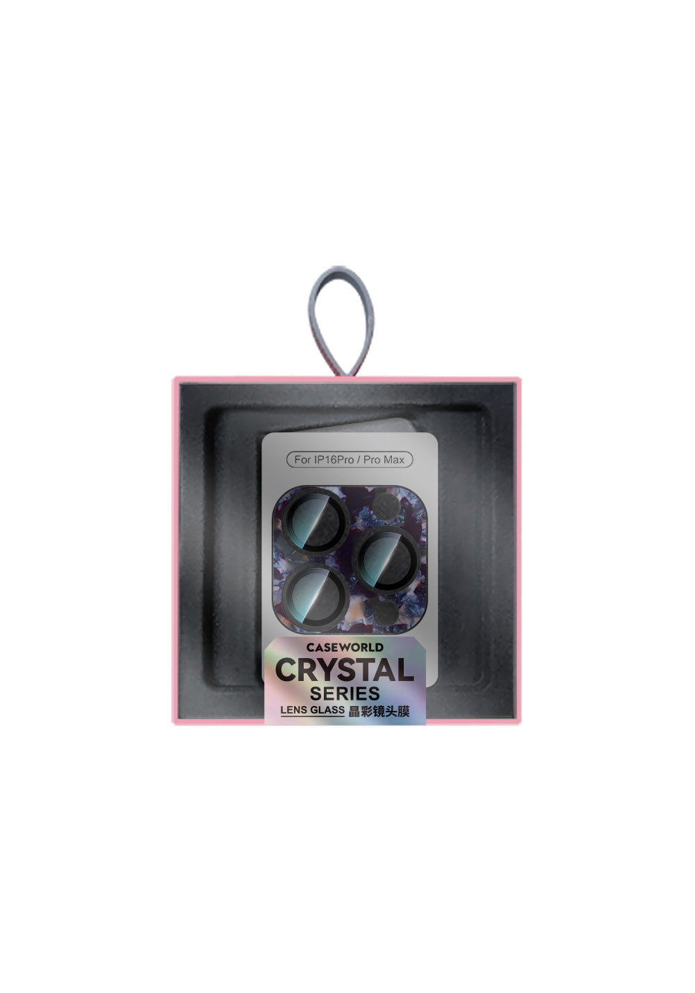 Apple iPhone 16 Pro Max CaseWorld Crystal Color Serisi Full Kamera Lens Koruyucu