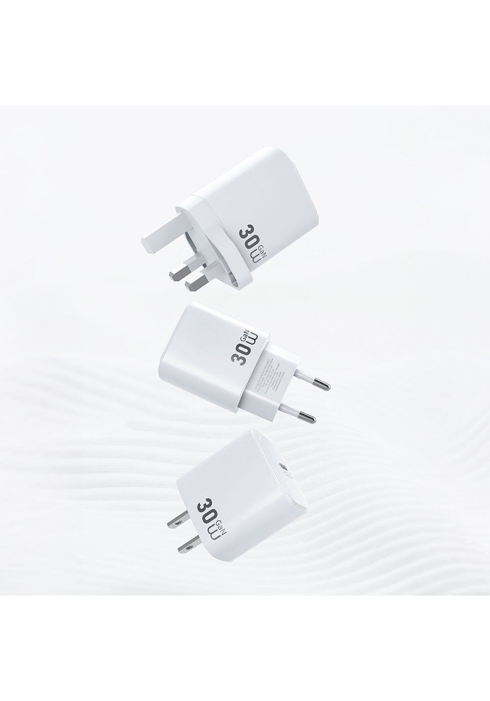 Wiwu Wi-G008 Essen Serisi GaN Tech PD Hızlı Şarj Özellikli Şarj Başlığı 30W