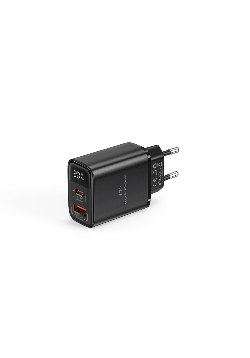 Wiwu Wi-G009 Firefly Serisi GaN Tech PD Hızlı Şarj Özellikli Şarj Başlığı 20W